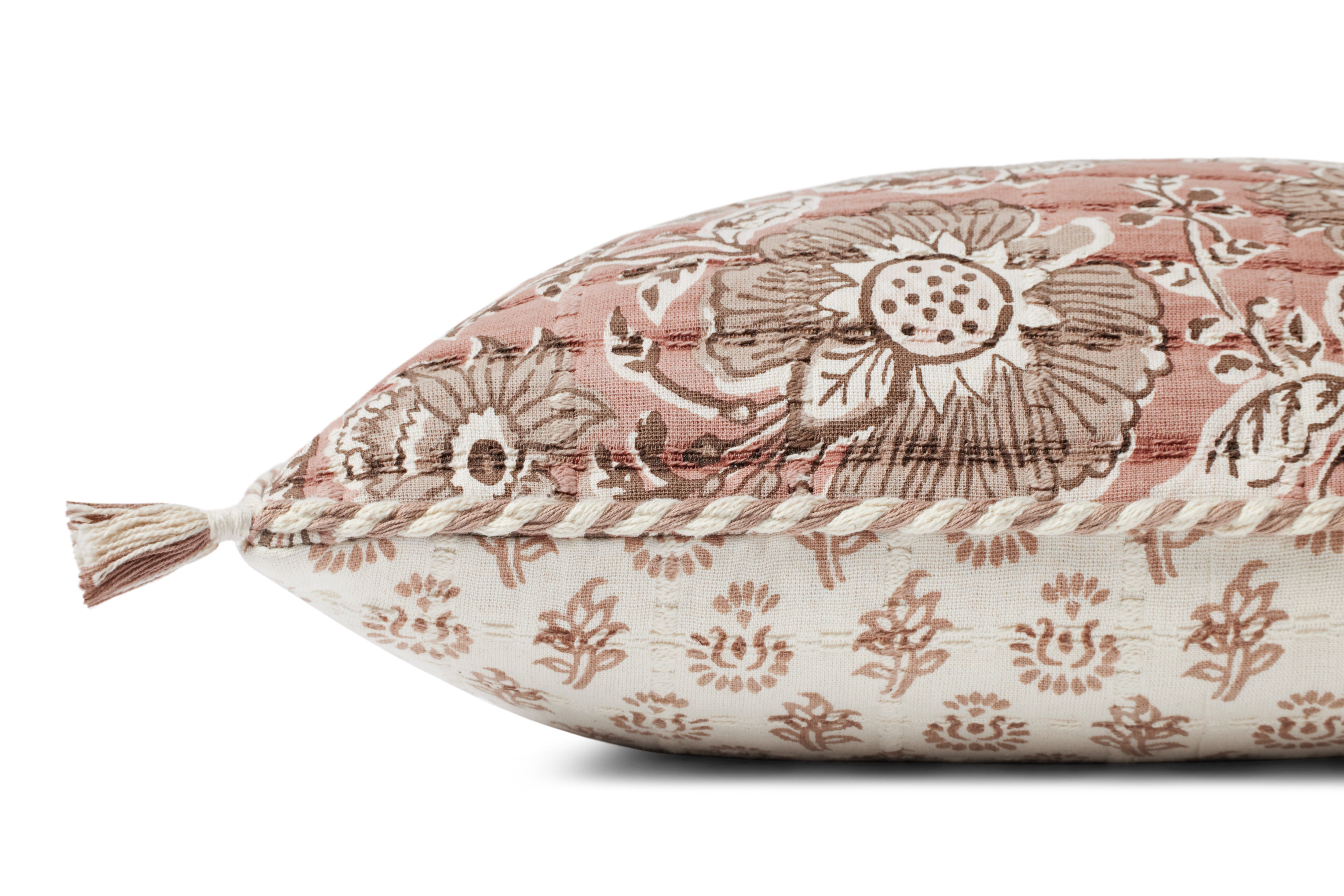 Loloi Pillow - Rose / Ivory (PLL0112)