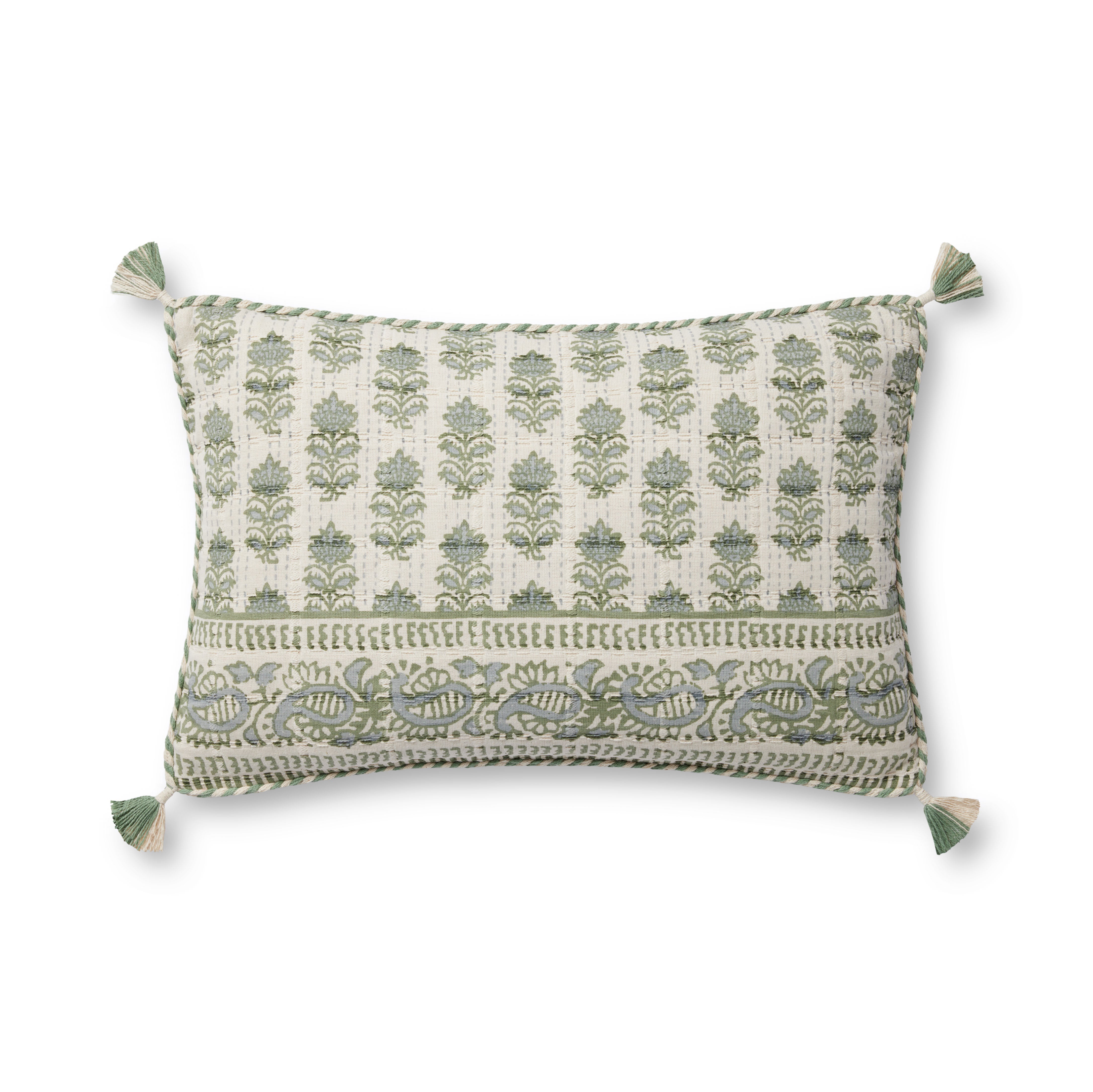 Loloi Pillow - Sage / Ivory (PLL0113)