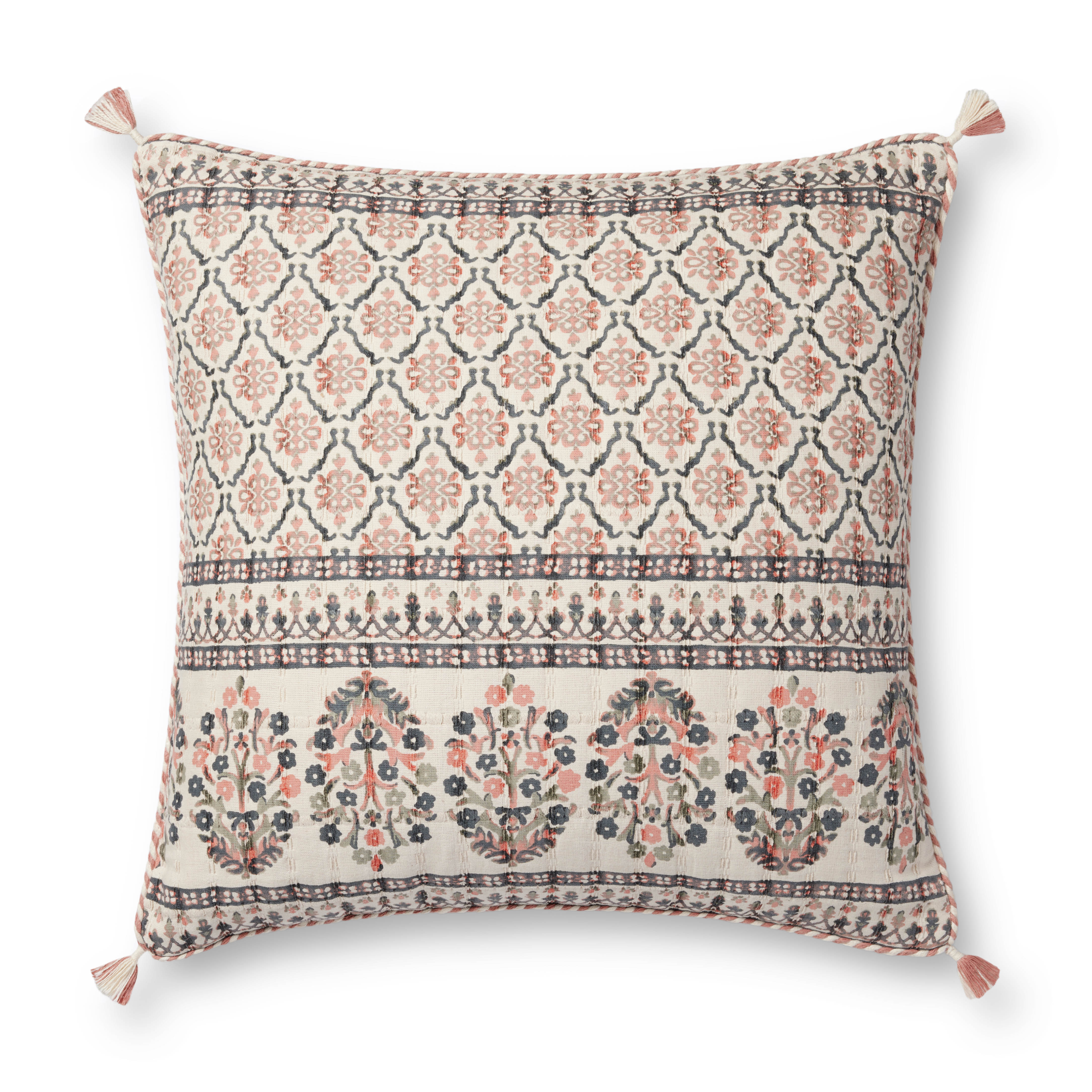 Loloi Pillow - Pink / Multi (PLL0115)