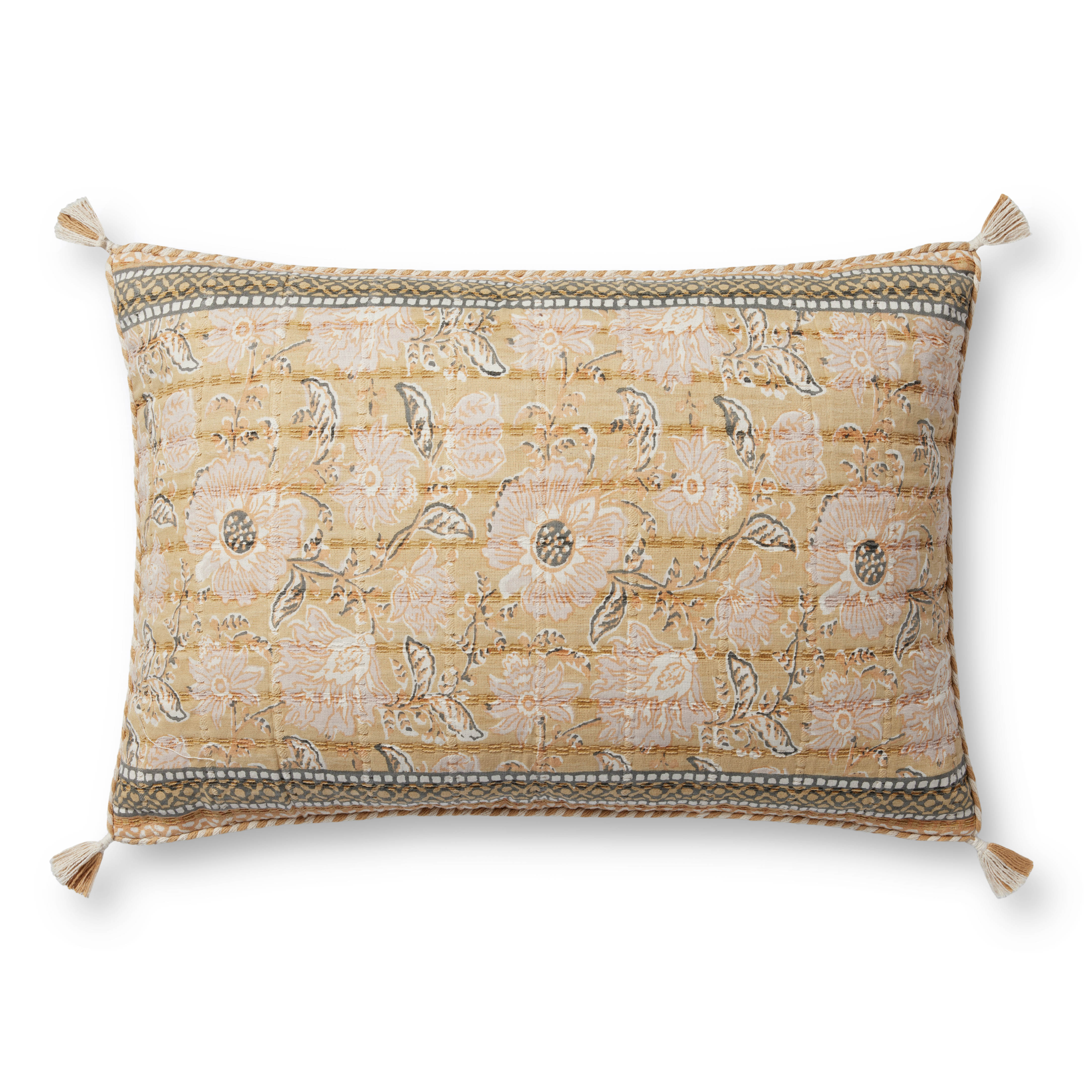 Loloi Pillow - Wheat / Multi (PLL0116)