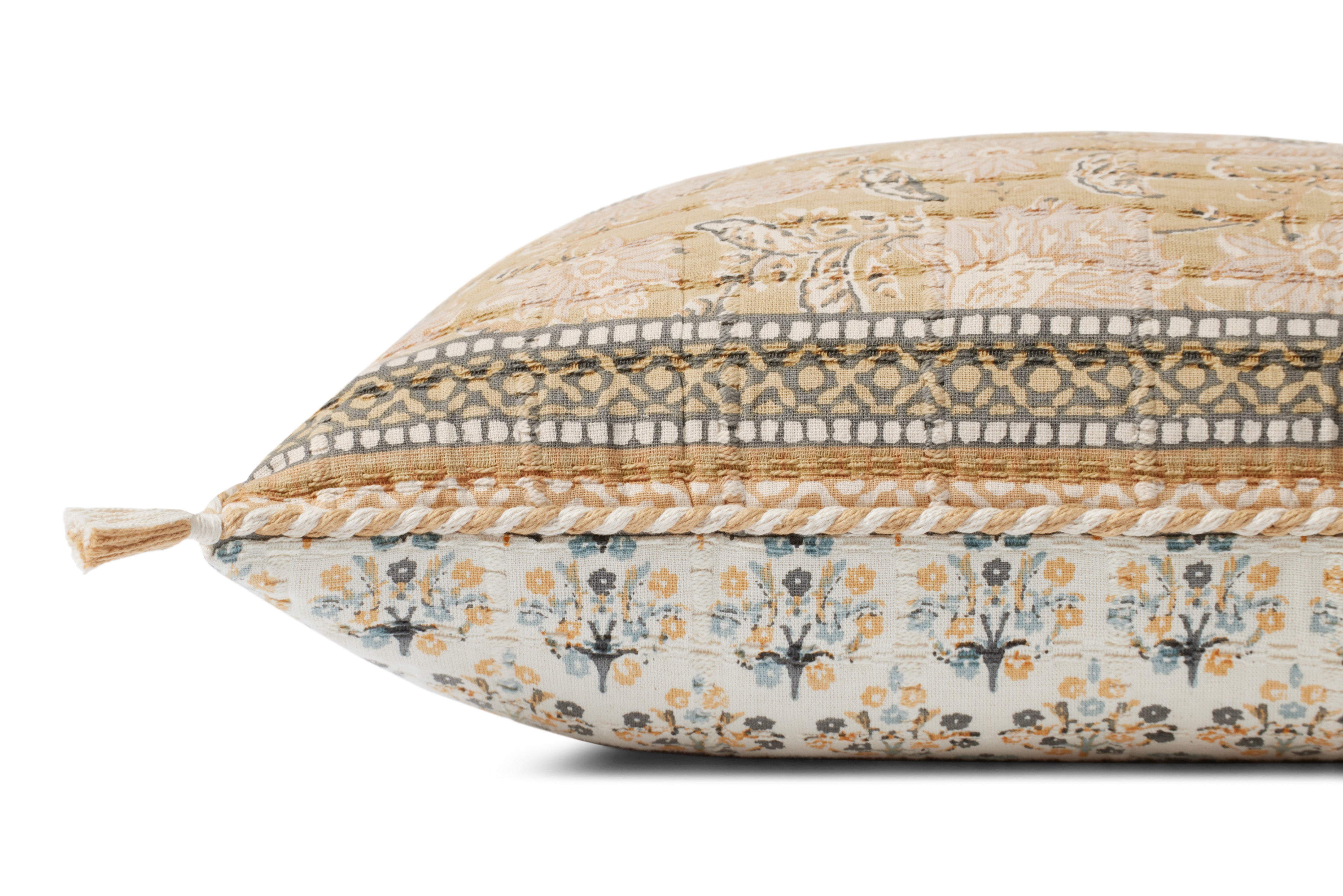 Loloi Pillow - Wheat / Multi (PLL0116)