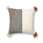 Loloi Pillow - Black / Ivory (P0227)