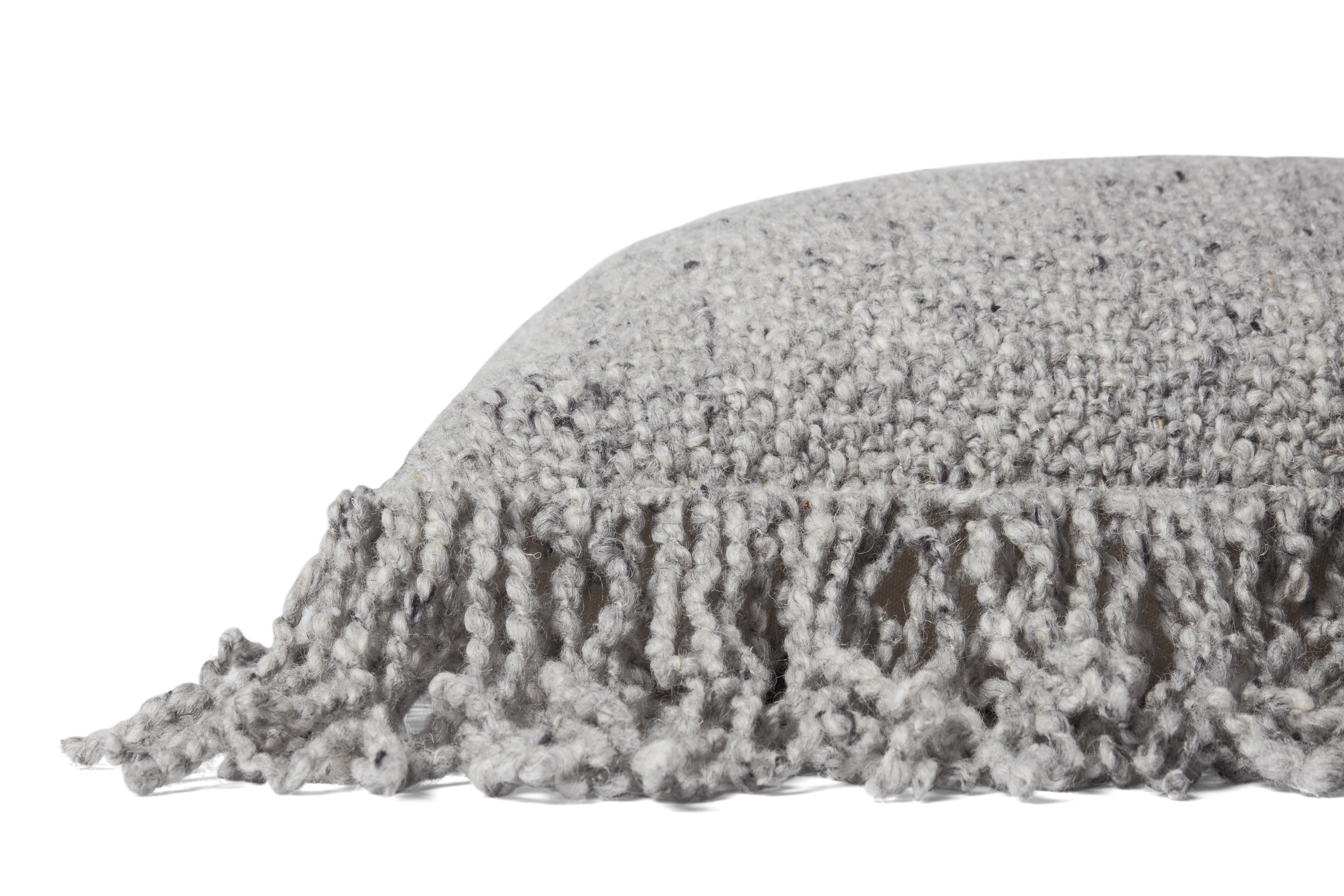 Loloi Pillow - Lt Grey (PLL0033)