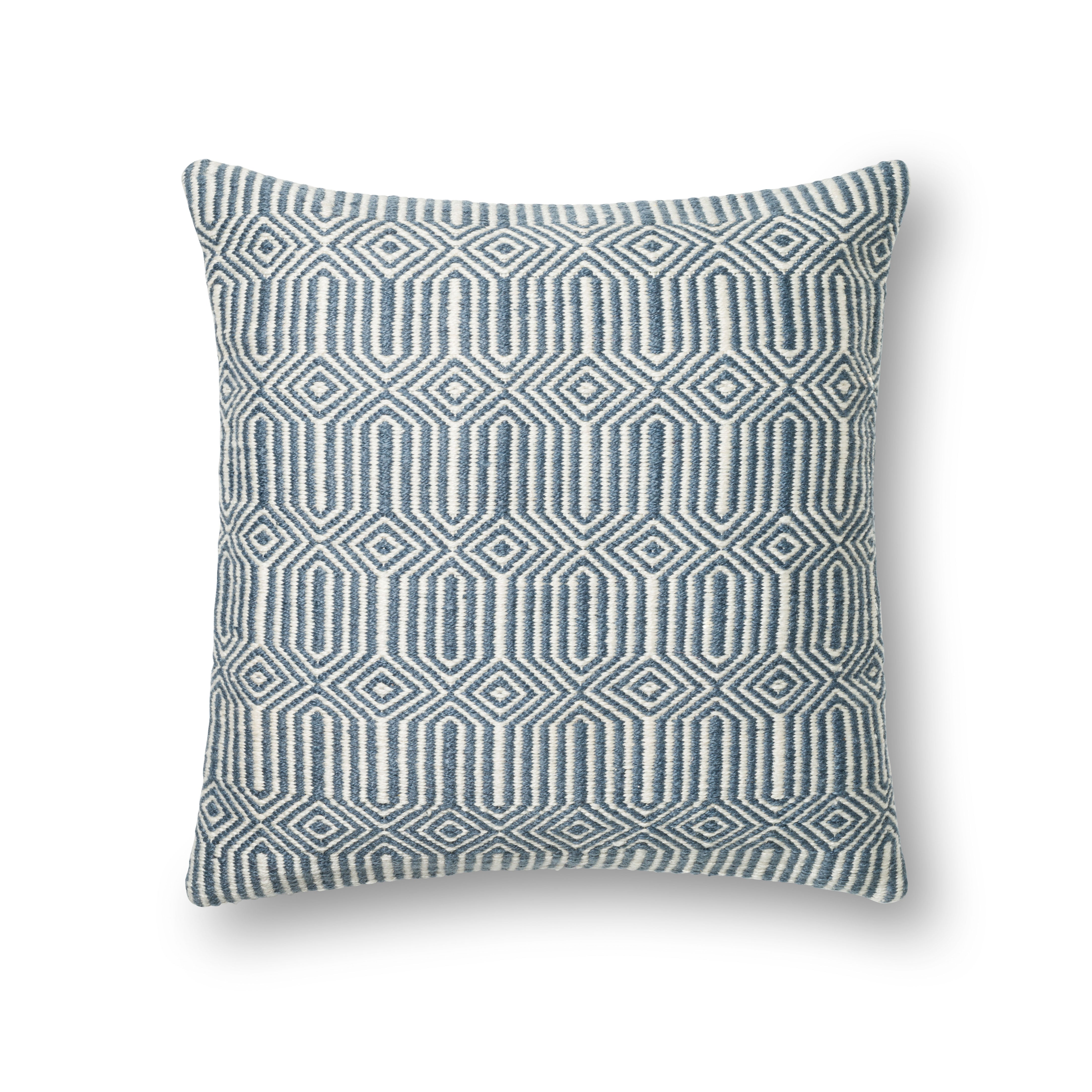 Loloi Pillow - Blue / Ivory (P0339)