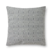 Loloi Pillow - Charcoal / White (P0339)