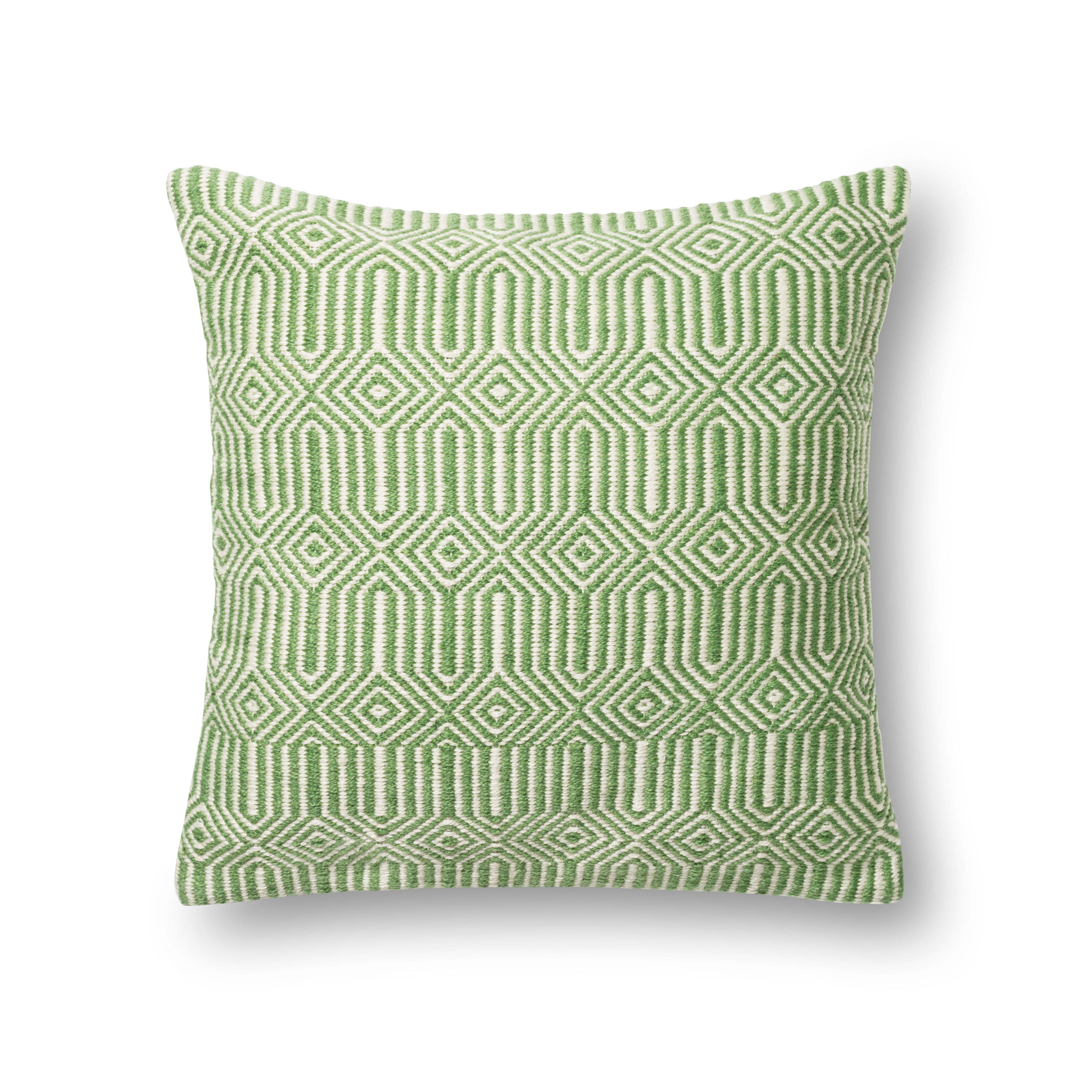 Loloi Pillow - Green / Ivory (P0339)