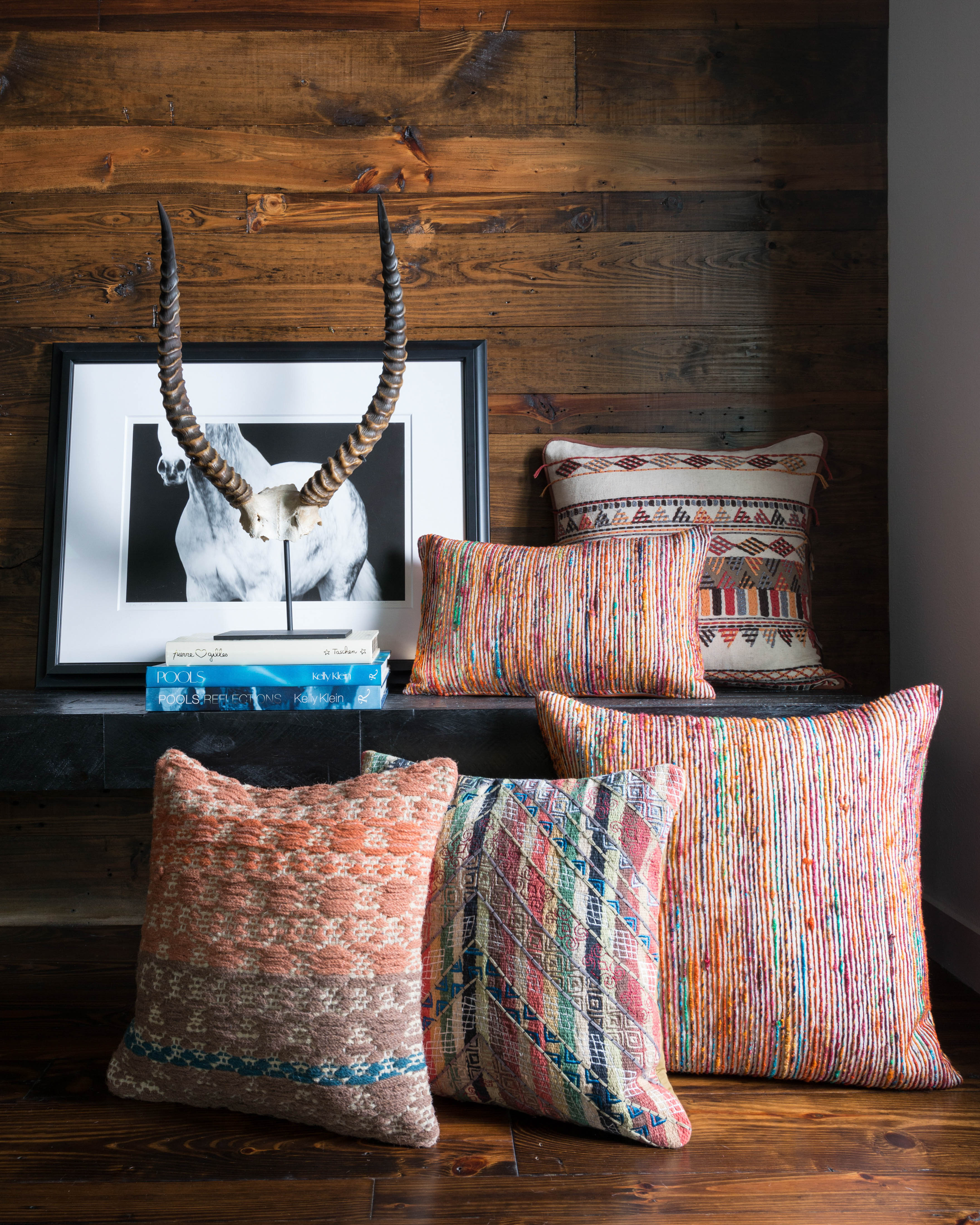 Loloi Pillow - Rust / Multi (P0242)