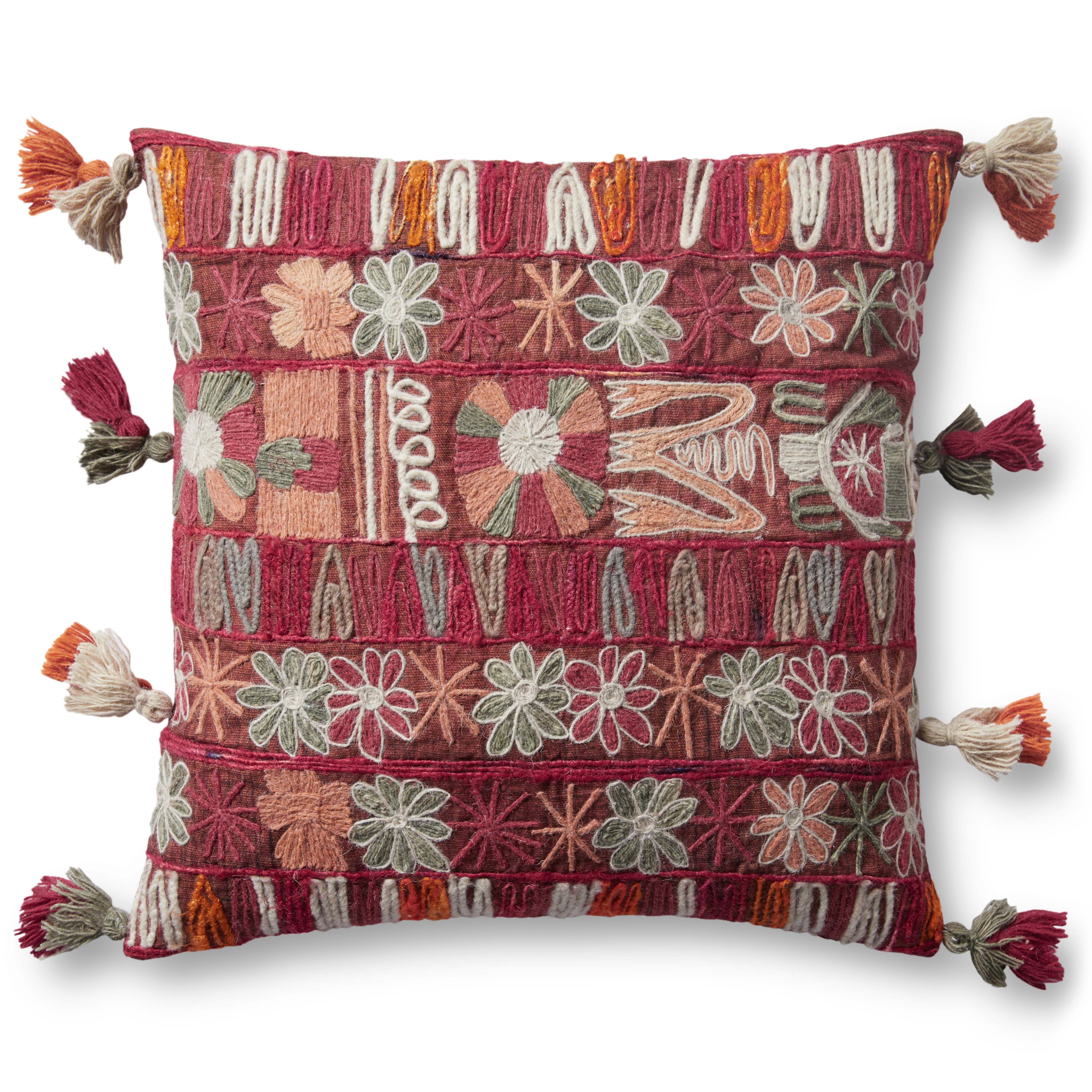 Loloi Pillow - Pink / Multi (PLL0014)