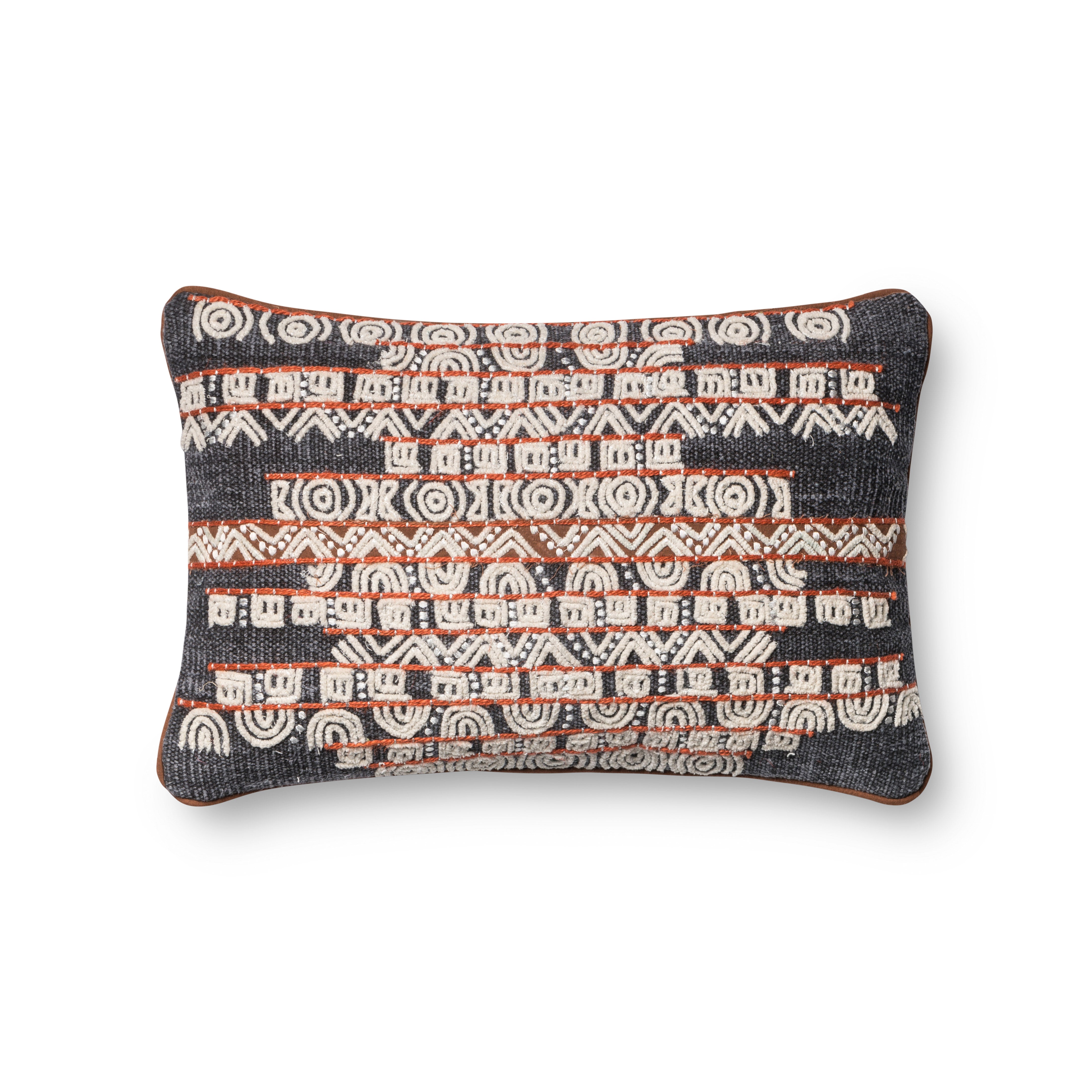 Loloi Pillow - Blue / Rust (P0378)