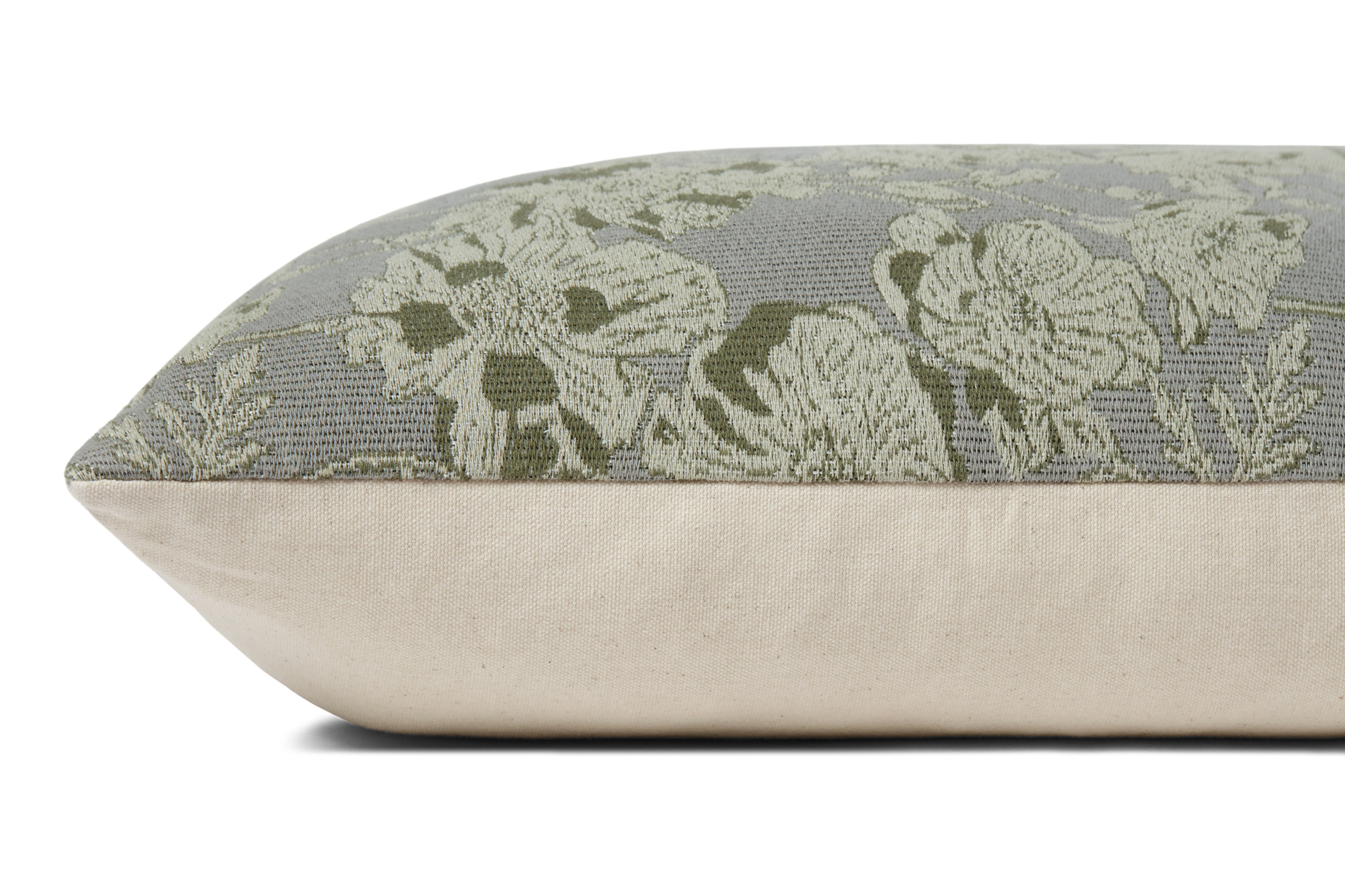 Chris Loves Julia x Loloi Matilda Pillow - Silver Sage (PCJ0008)