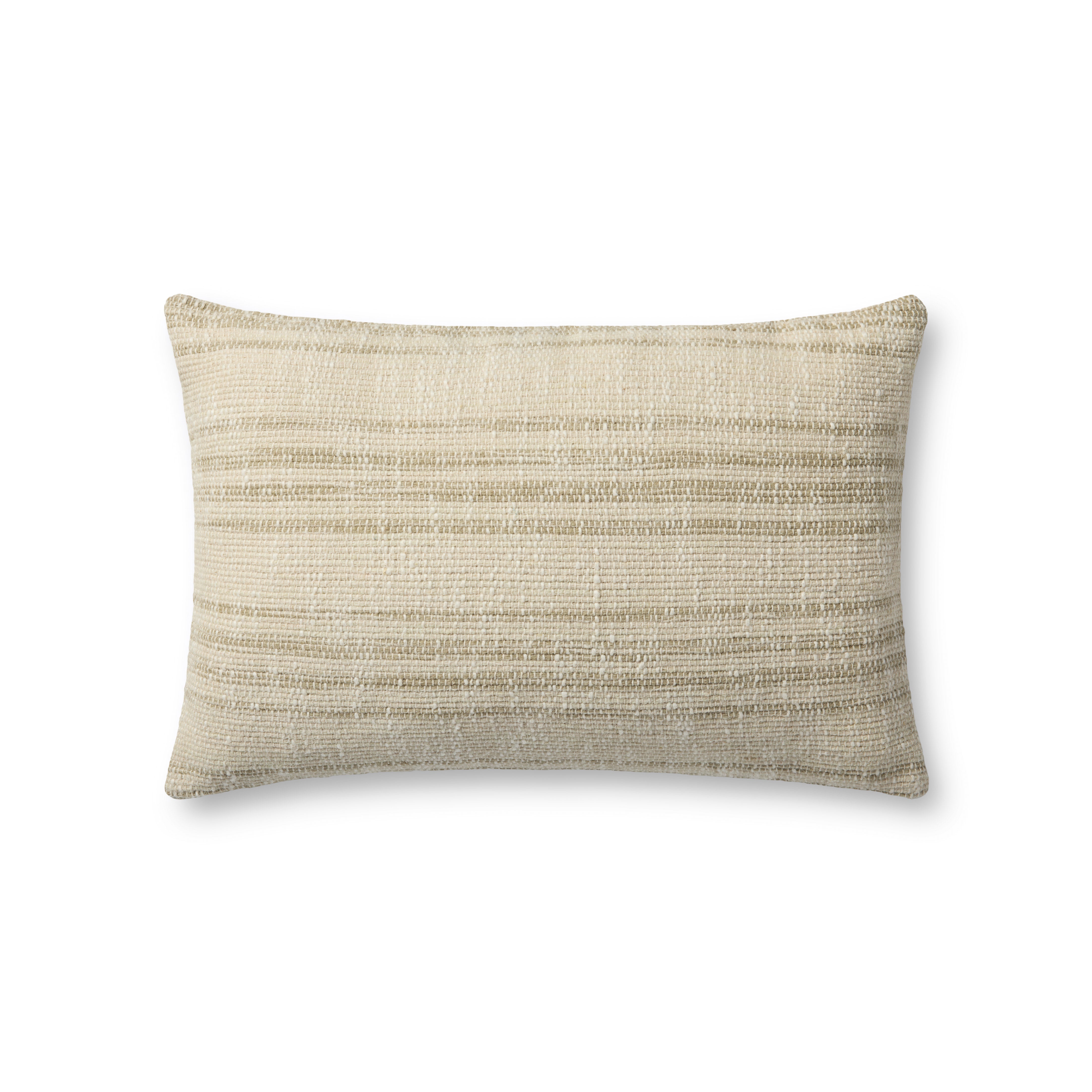 Brigette Romanek x Loloi Pillow - Beige / Natural (PBR0006)