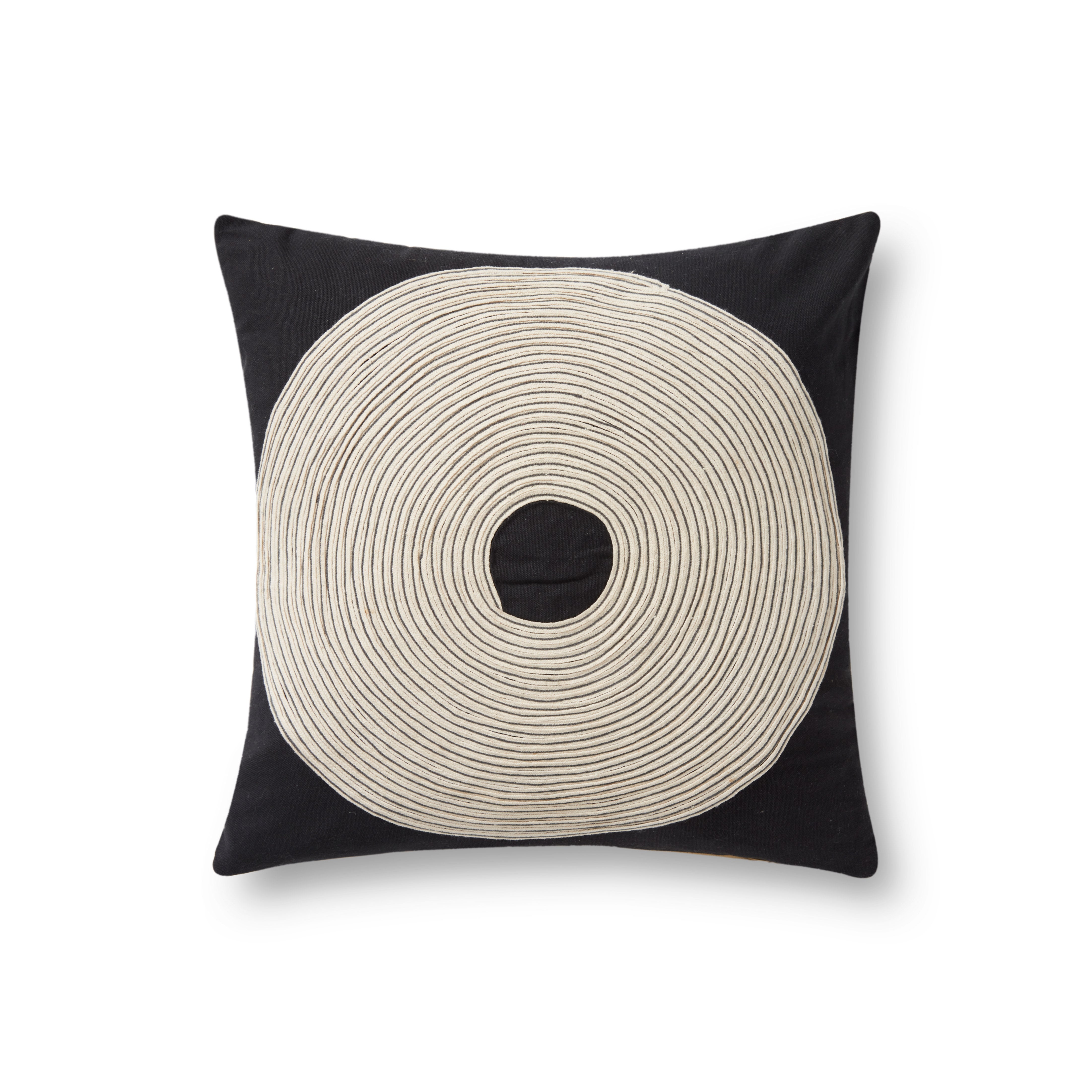 Loloi Pillow - Black / Natural (PLL0035)
