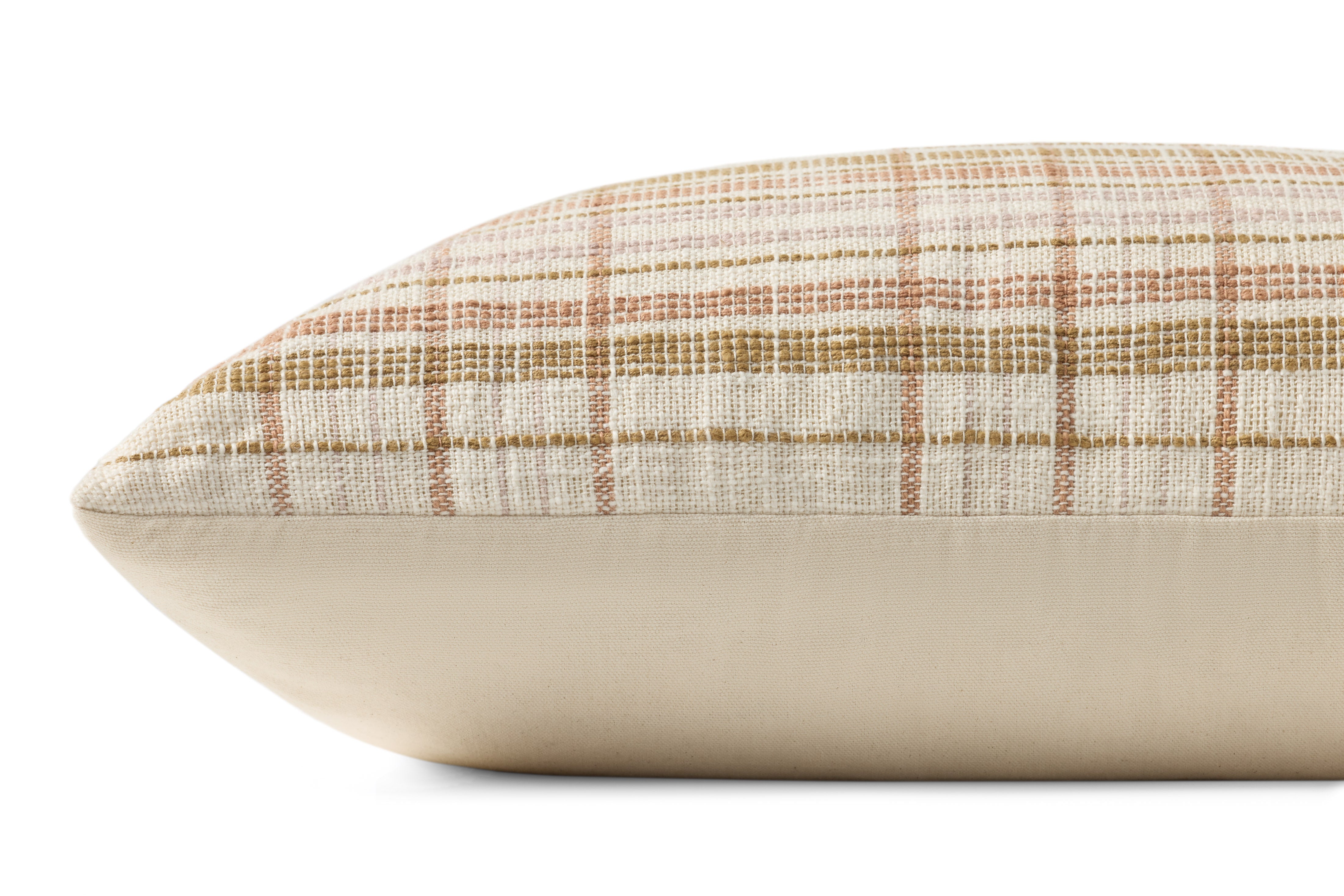 Amber Lewis x Loloi Avalon Pillow - Wheat / Multi (PAL0052)