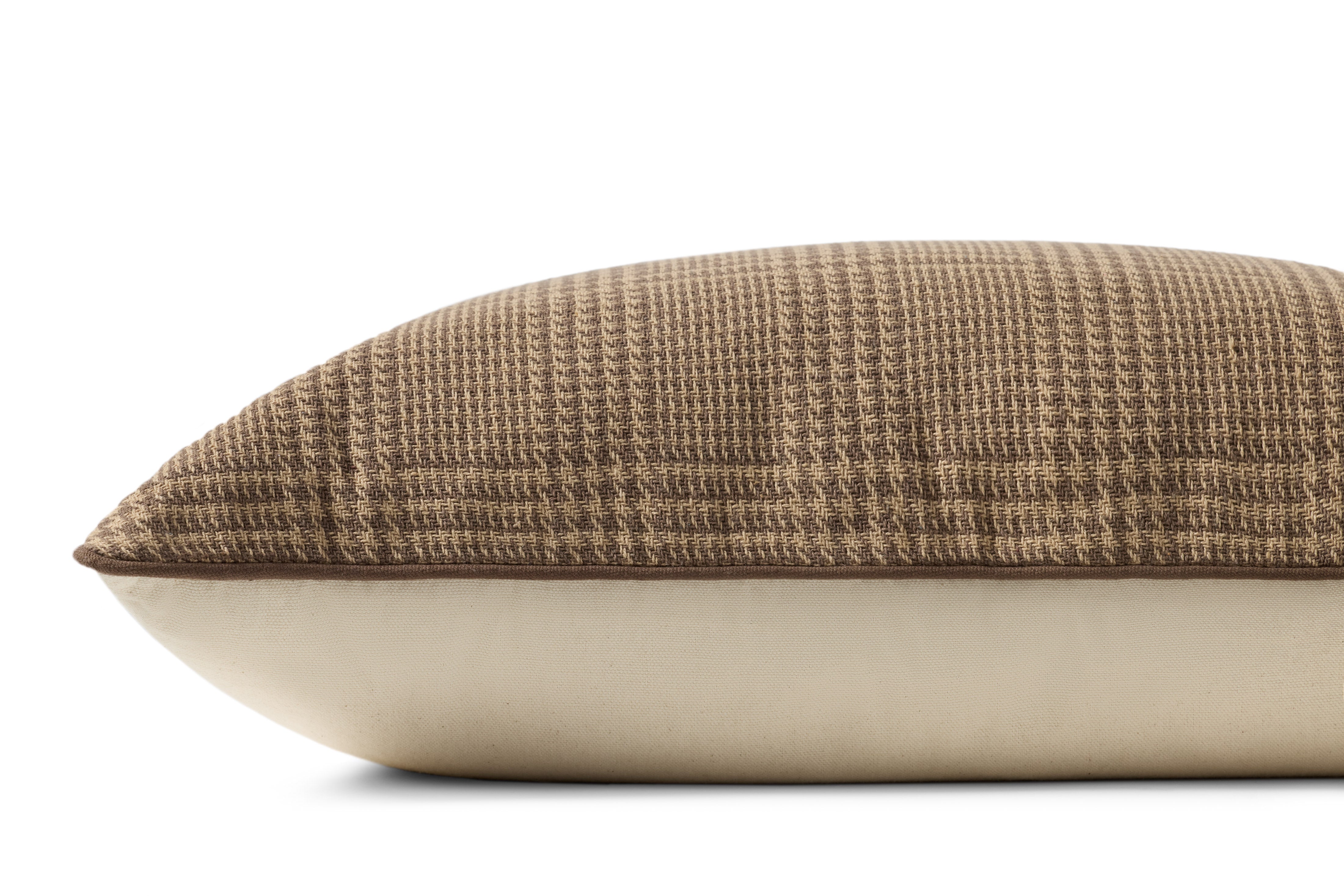 Amber Lewis x Loloi Navarro Pillow - Brown (PAL0055)