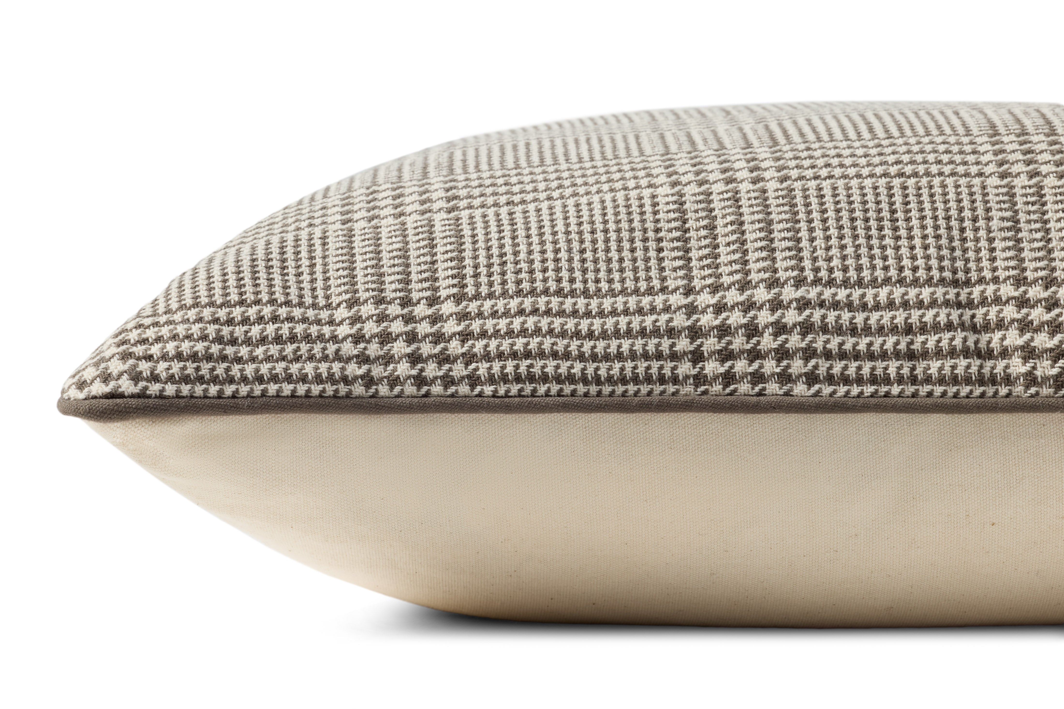 Amber Lewis x Loloi Navarro Pillow - Grey (PAL0055)