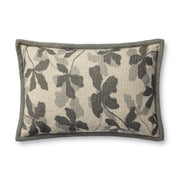 Brigette Romanek x Loloi Pillow - Charcoal / Natural (PBR0008)