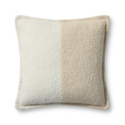 Brigette Romanek x Loloi Pillow - Ivory / Natural (PBR0013)