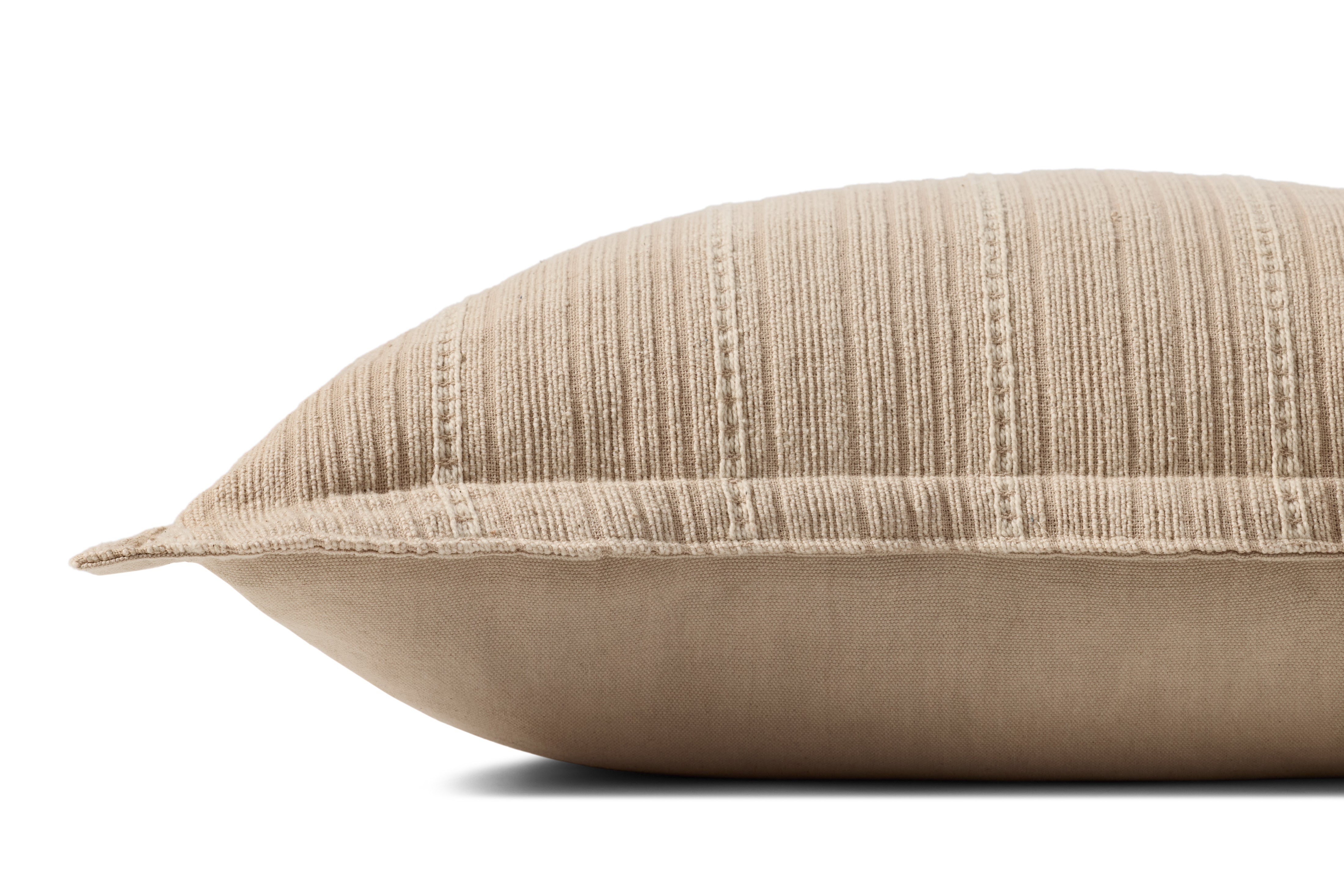 Chris Loves Julia x Loloi Howie Pillow - Natural (PCJ0023)