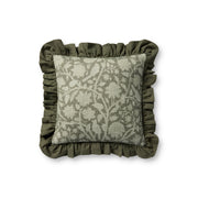 Chris Loves Julia x Loloi Kathleen Pillow - Green (PCJ0026)