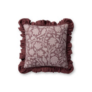 Chris Loves Julia x Loloi Kathleen Pillow - Wine (PCJ0026)