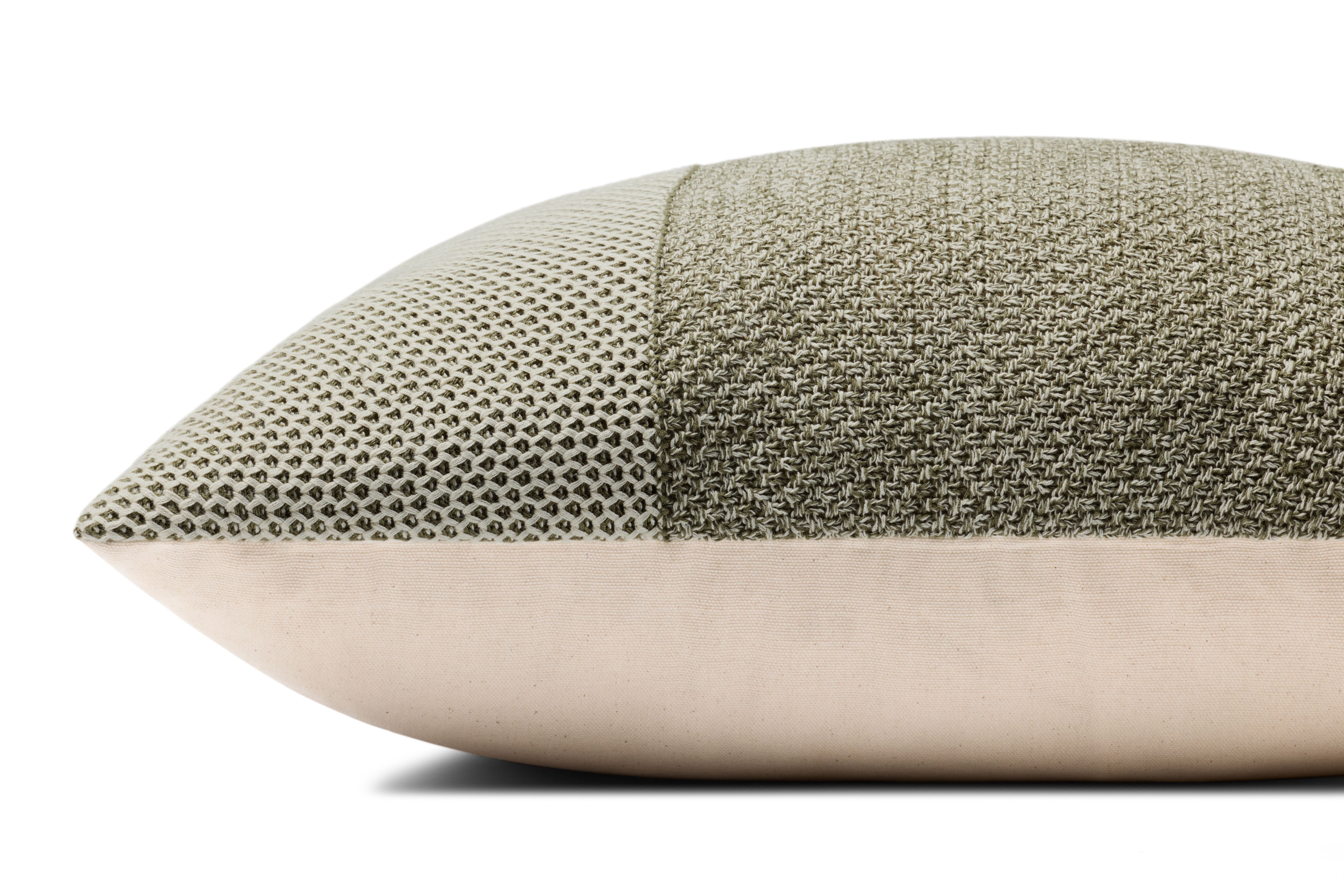 Loloi Pillow - Ivory / Green (PLL0170)