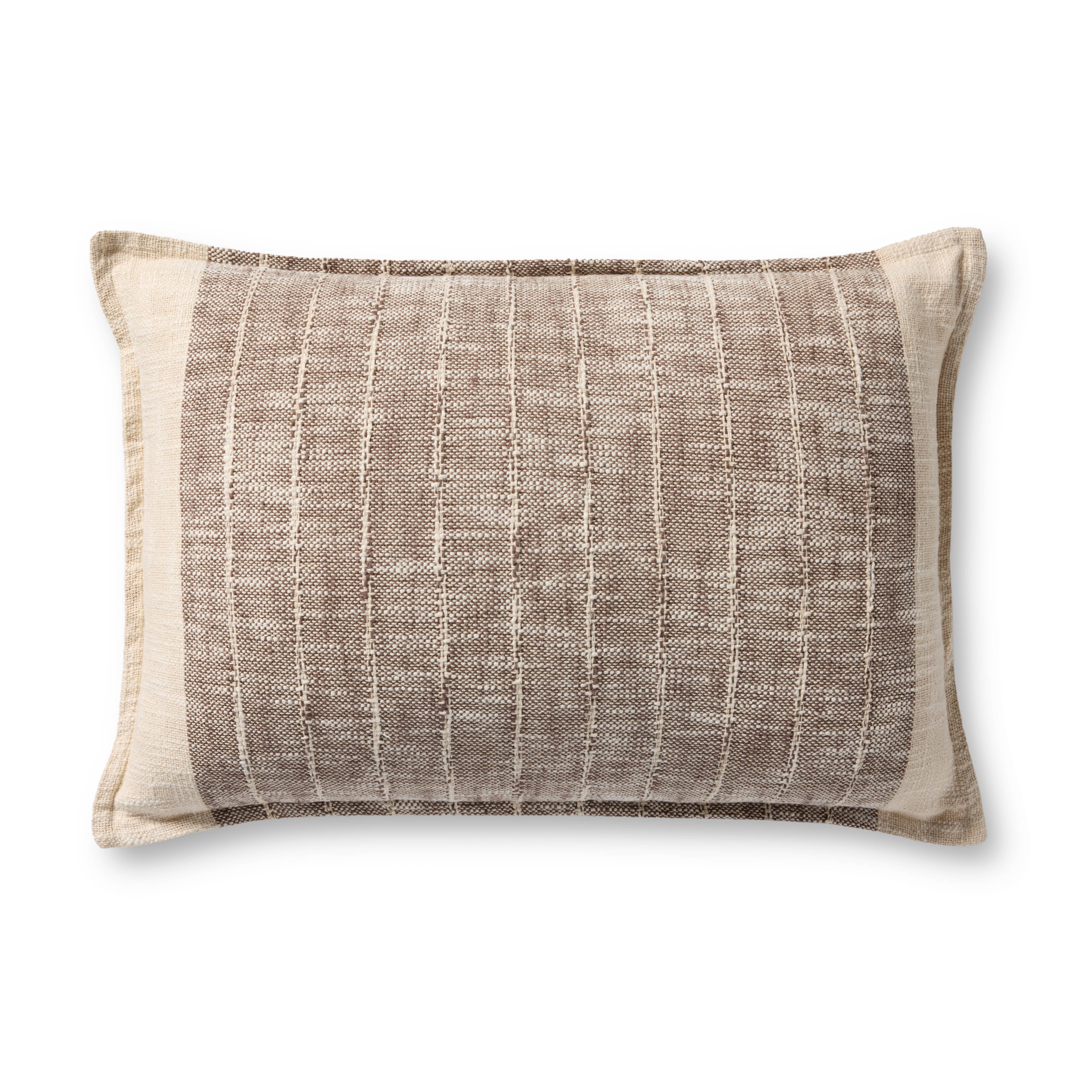 Loloi Pillow - Brown / Ivory (PLL0183)
