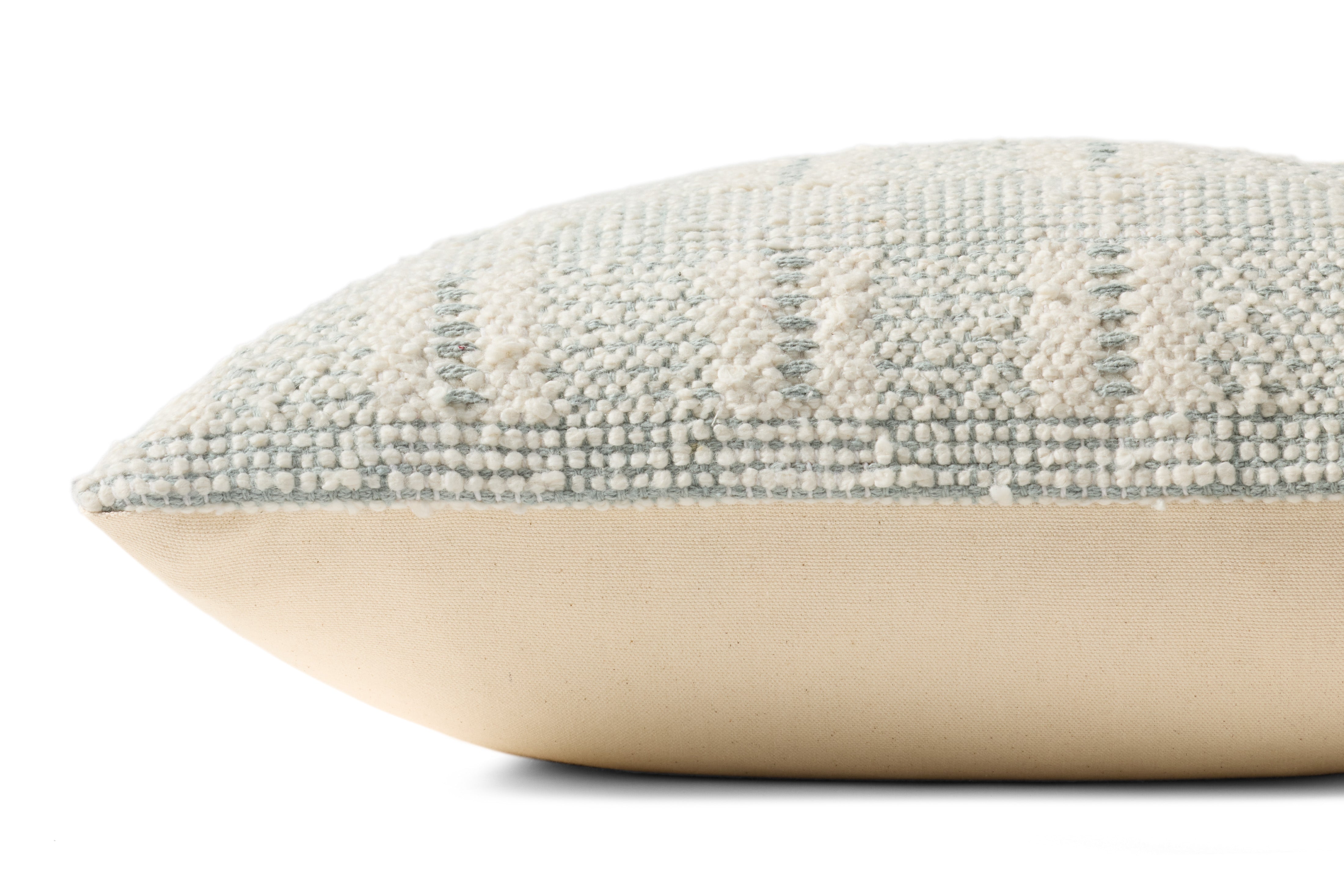 Loloi Pillow - Ivory / Blue (PLL0185)
