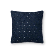 Loloi Pillow - Navy / Silver (P0675)