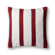 Loloi Pillow - Red / Ivory (P0507)