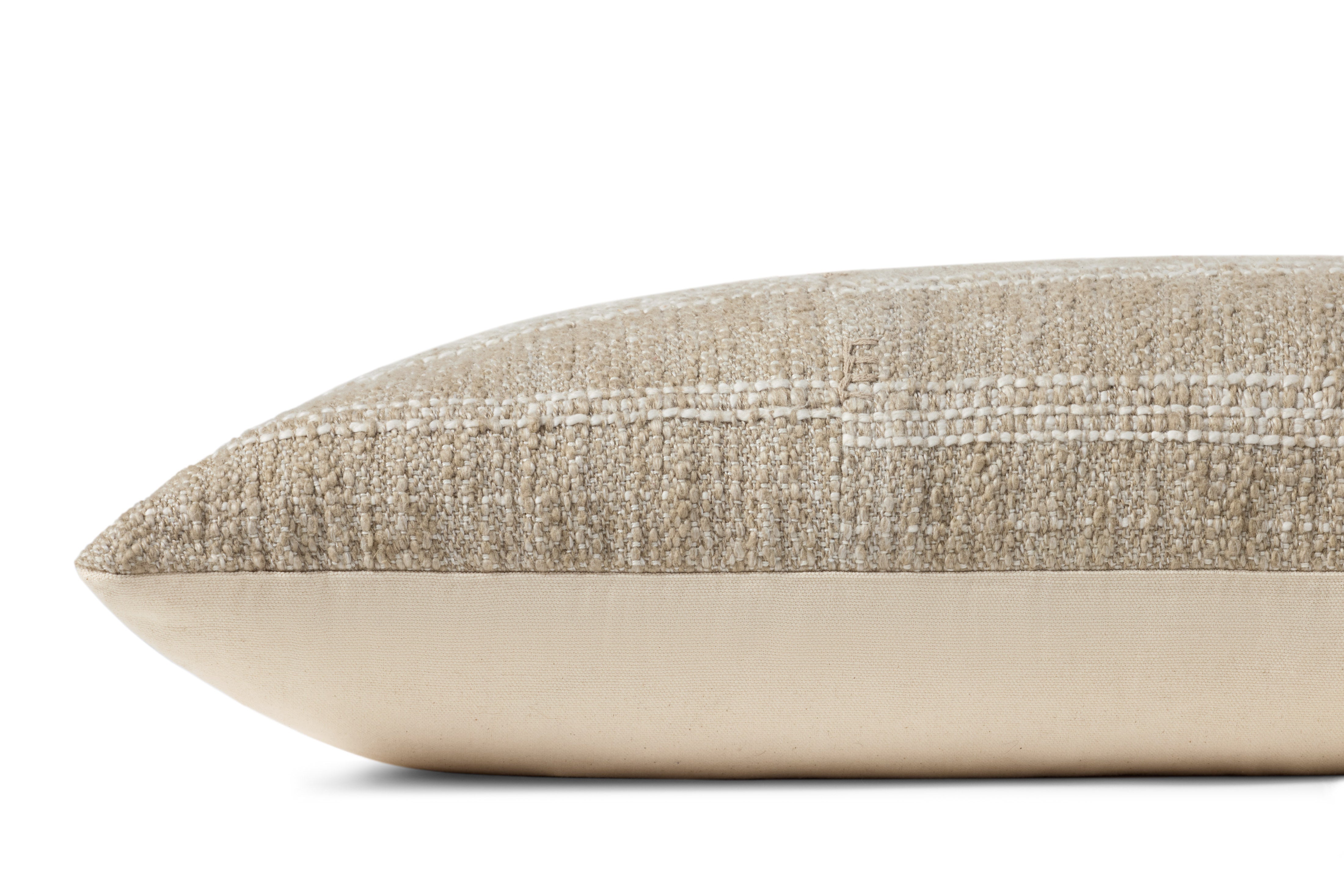 Amber Lewis x Loloi Mitzi Pillow - Natural (PAL0054)
