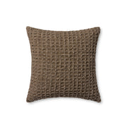 Amber Lewis x Loloi Alinah Pillow - Brown (PAL0056)