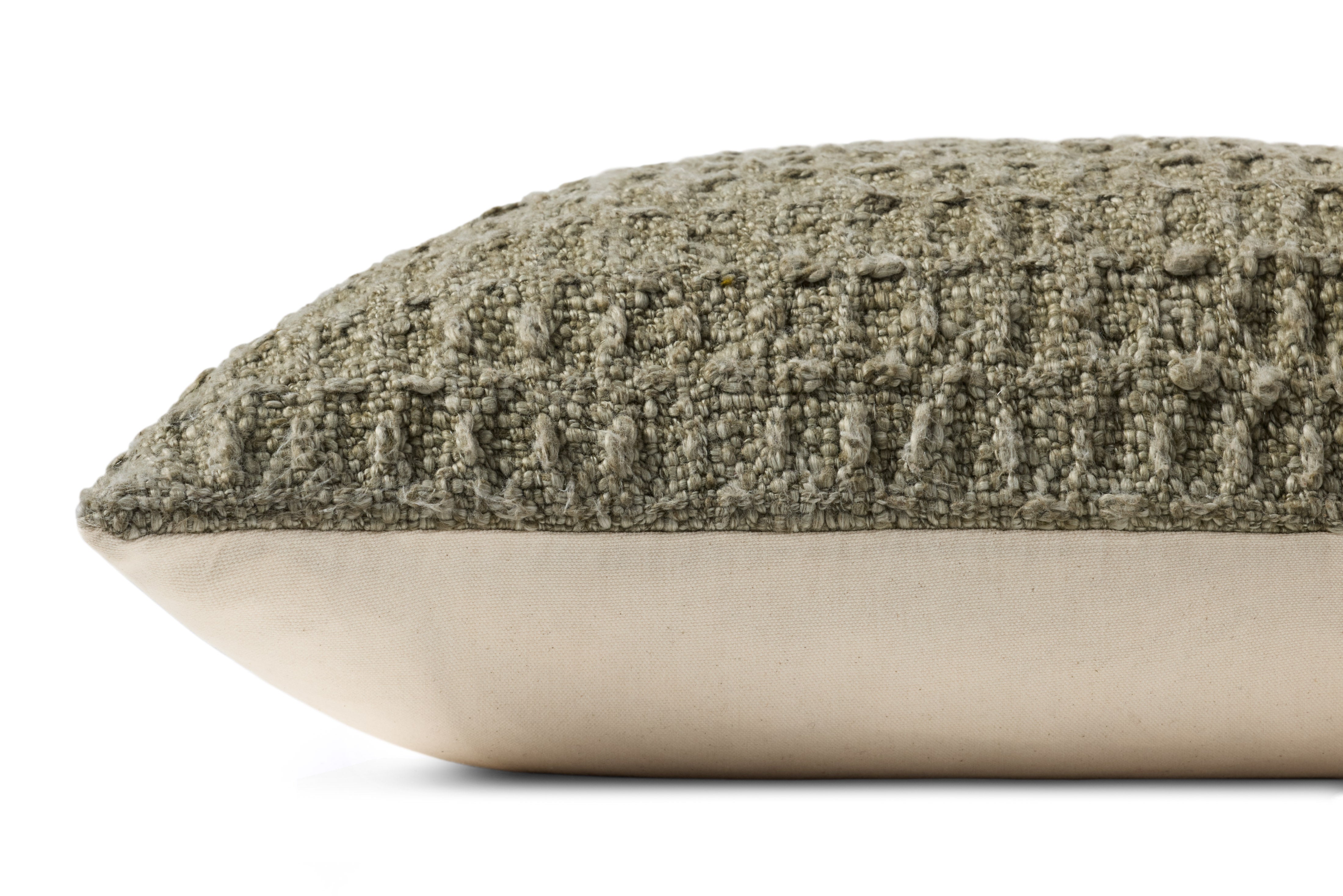 Amber Lewis x Loloi Alinah Pillow - Olive (PAL0056)