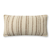 Brigette Romanek x Loloi Pillow - Natural / Tan (PBR0011)