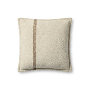 Brigette Romanek x Loloi Pillow - Natural / Tan (PBR0014)