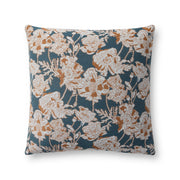 Chris Loves Julia x Loloi Matilda Pillow - Blue / Orange (PCJ0031)