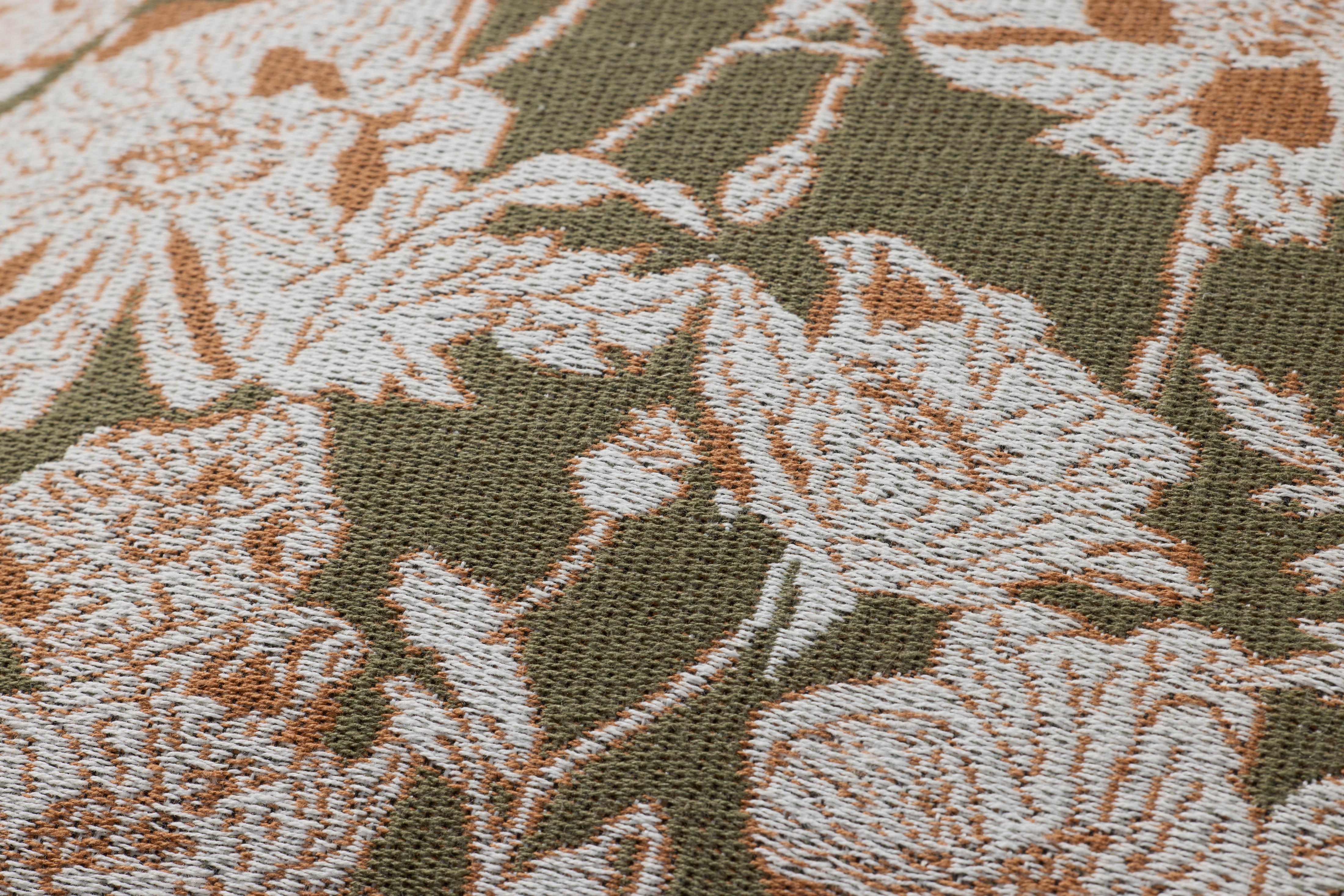 Chris Loves Julia x Loloi Matilda Pillow - Olive / Orange (PCJ0031)