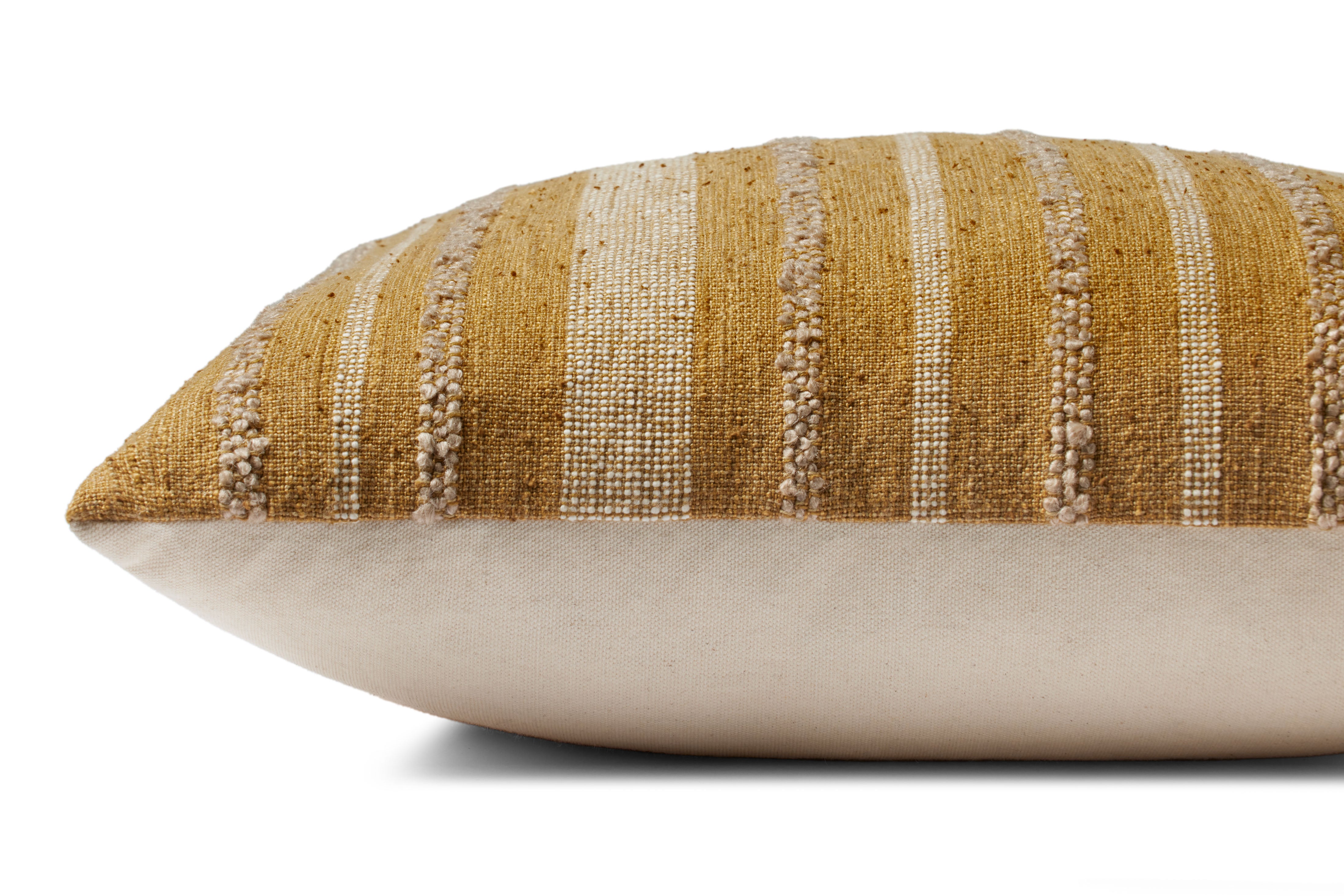 Amber Lewis x Loloi Elowen Pillow - Gold (PAL0039)