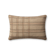 Angela Rose x Loloi Calista Pillow - Tan / Terracotta (PAR0018)