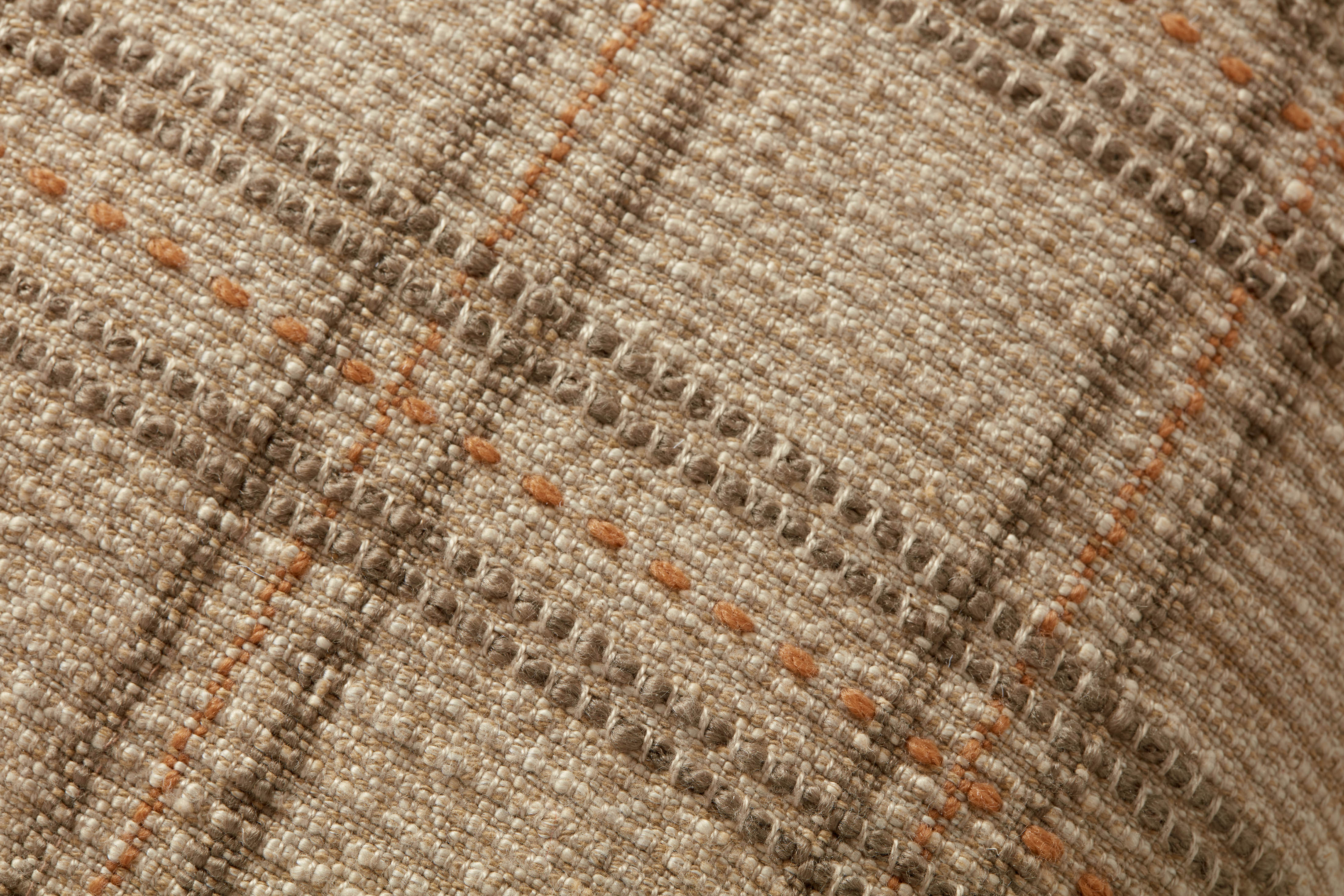 Angela Rose x Loloi Calista Pillow - Tan / Terracotta (PAR0018)