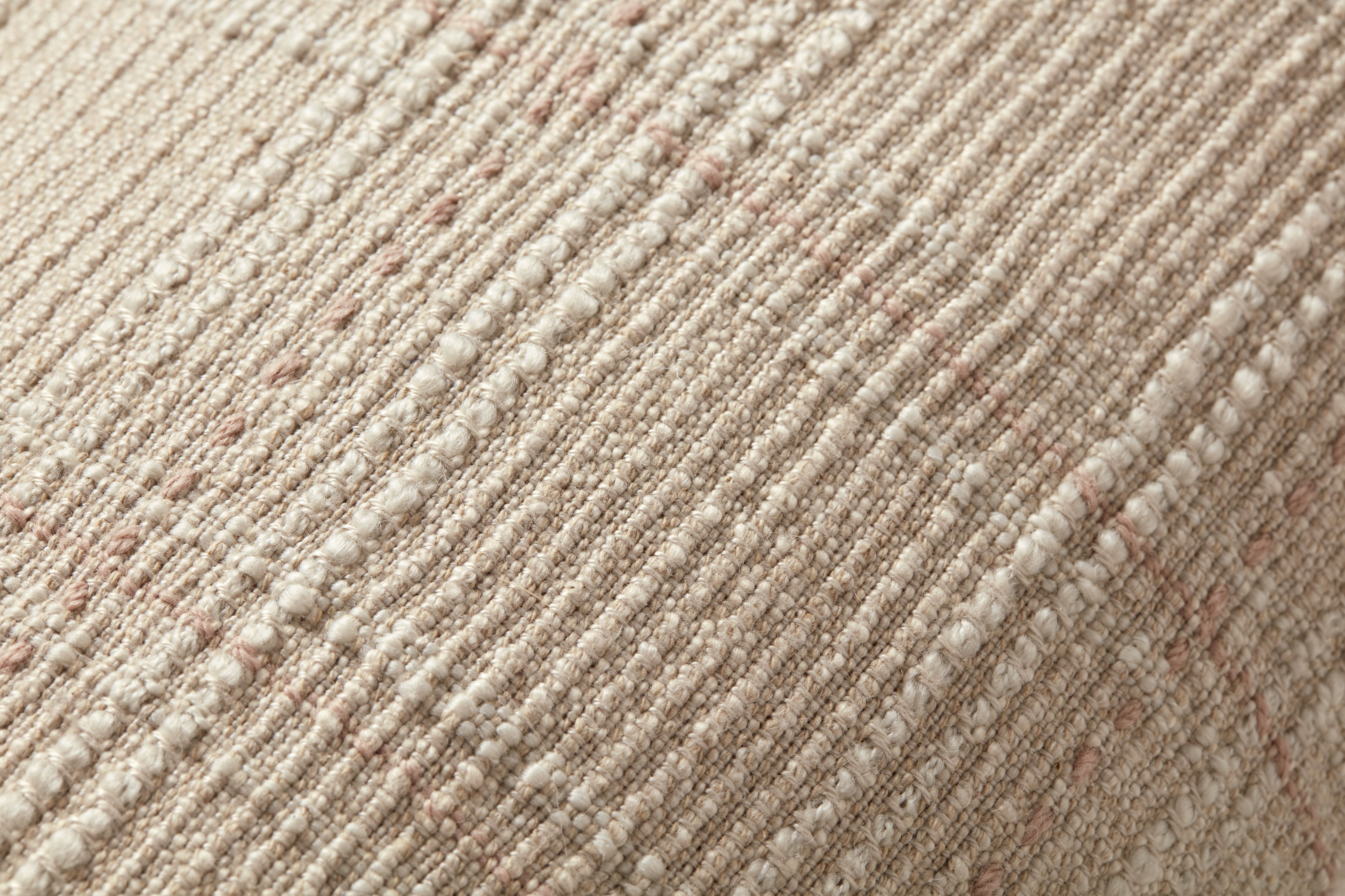 Angela Rose x Loloi Calista Pillow - Ivory / Blush (PAR0019)