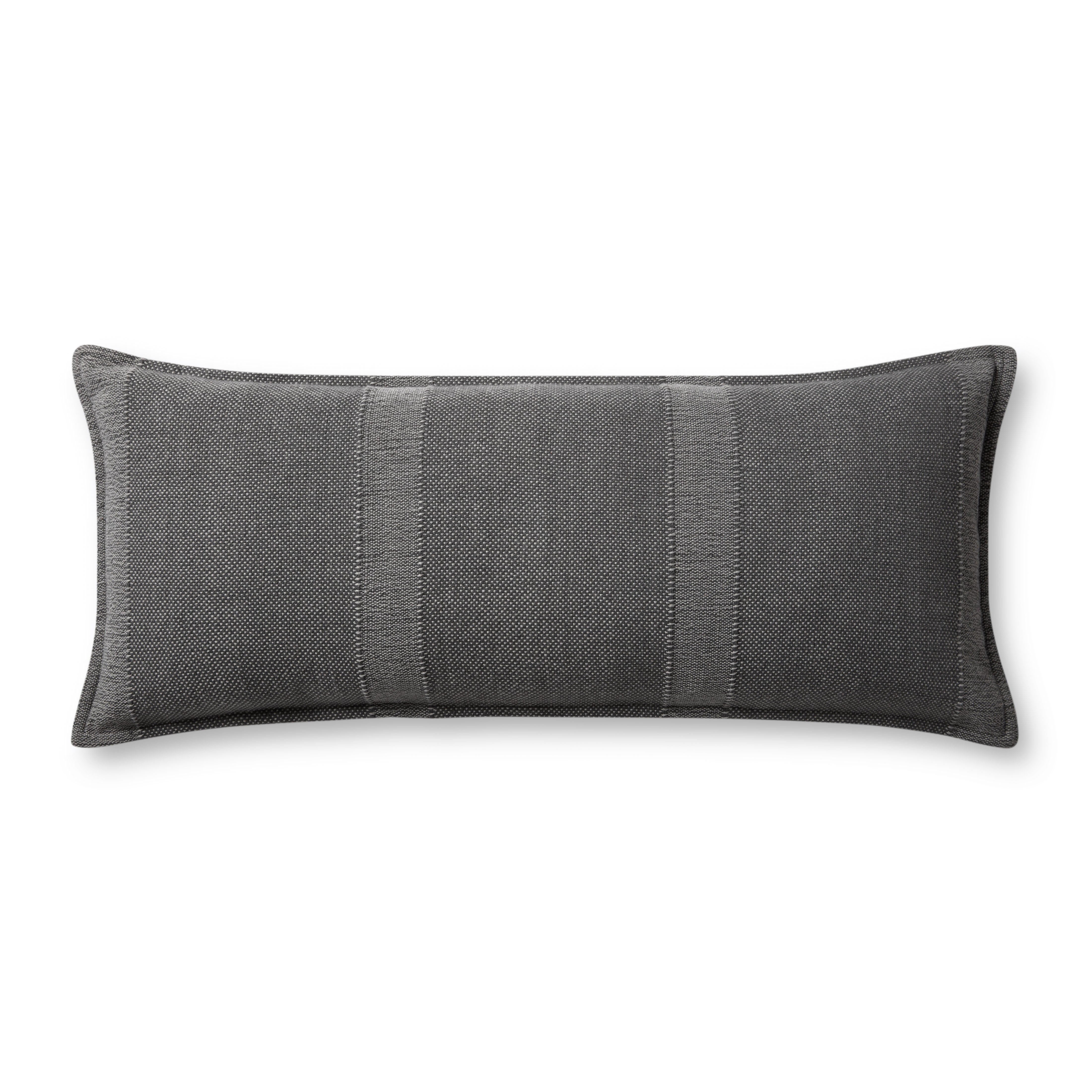 Angela Rose x Loloi Nadine Pillow - Slate (PAR0021)