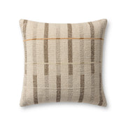 Loloi Pillow - Ivory / Brown (PLL0175)