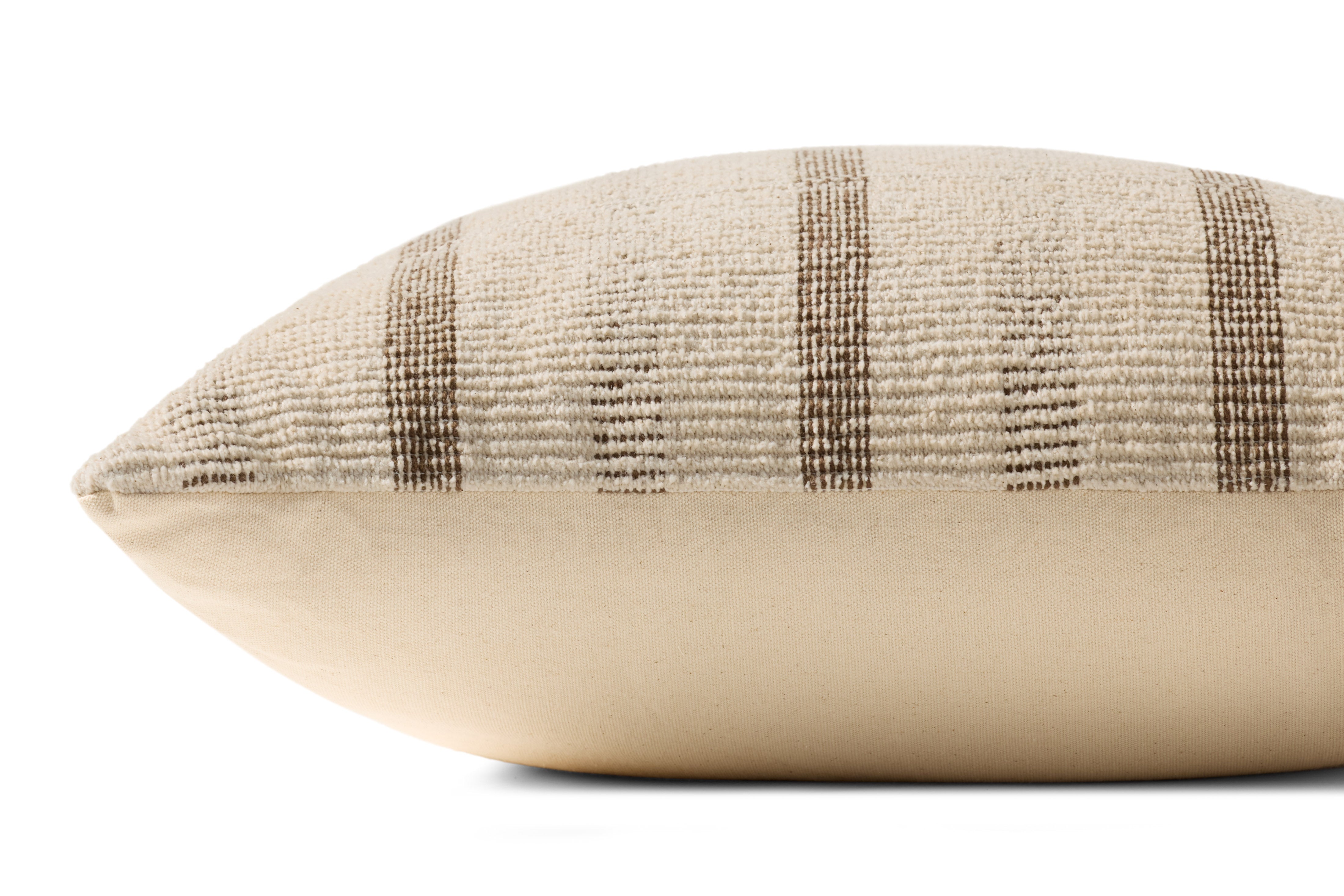 Loloi Pillow - Ivory / Brown (PLL0175)