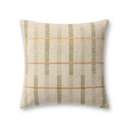 Loloi Pillow - Ivory / Green (PLL0175)