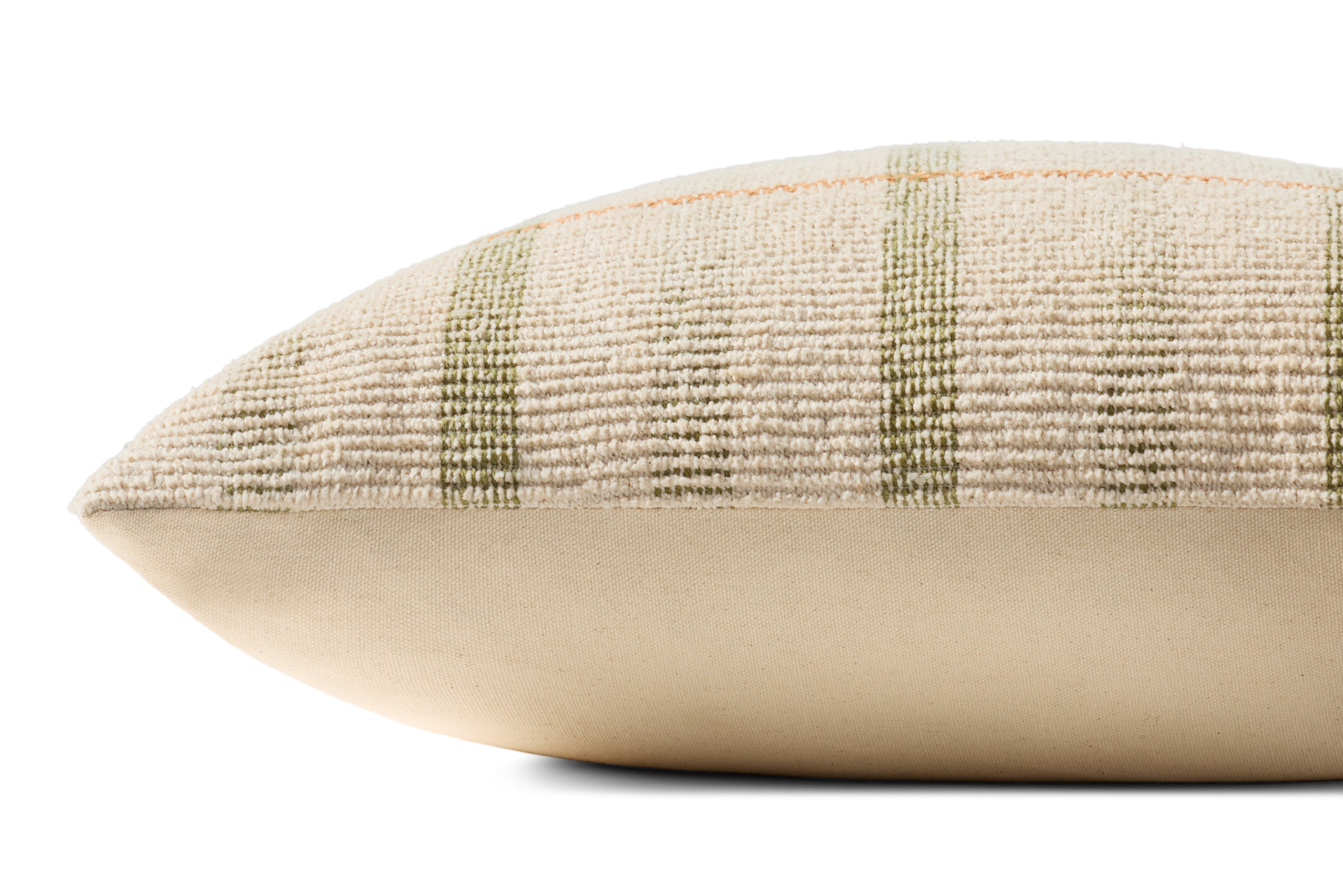 Loloi Pillow - Ivory / Green (PLL0175)