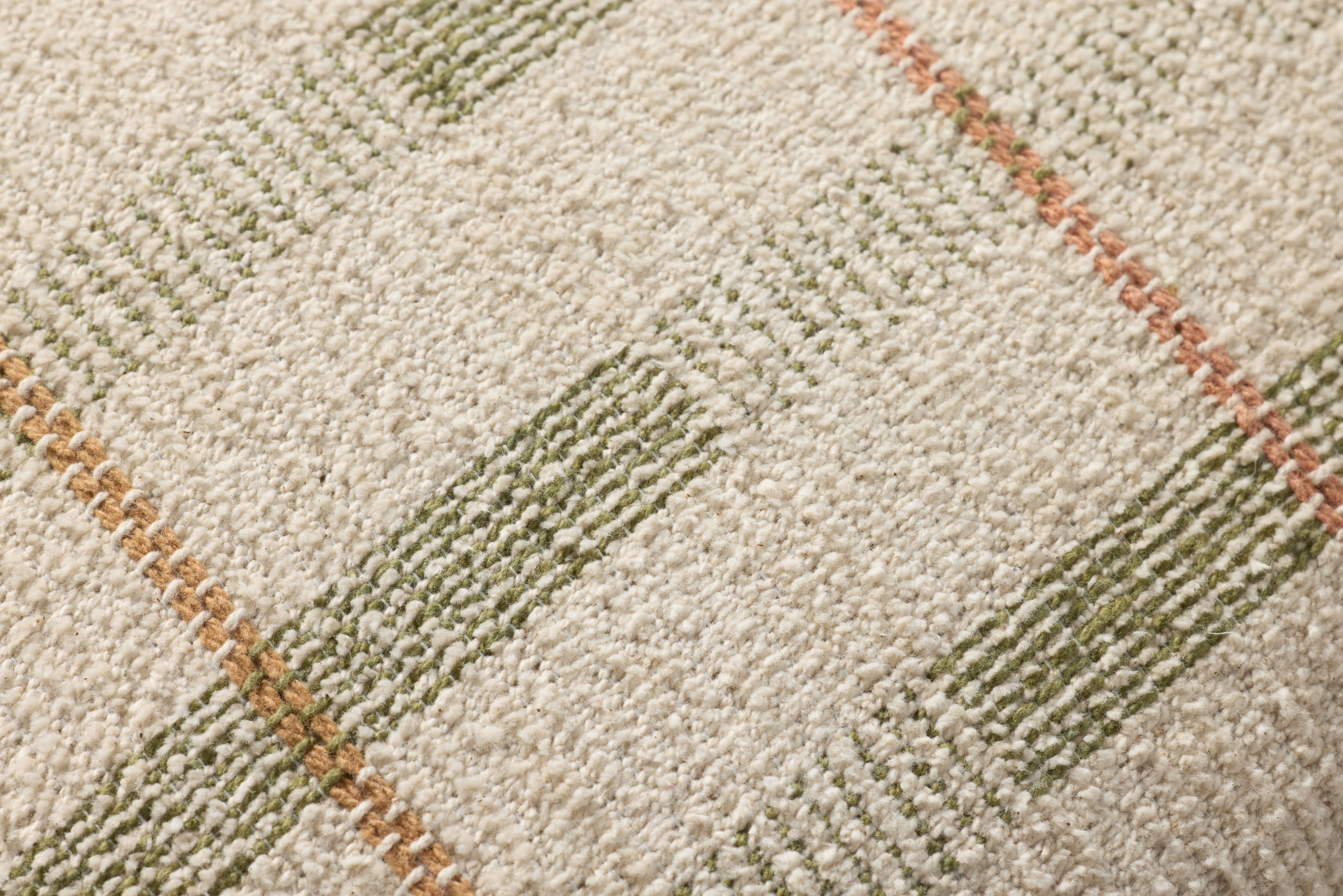 Loloi Pillow - Ivory / Green (PLL0175)