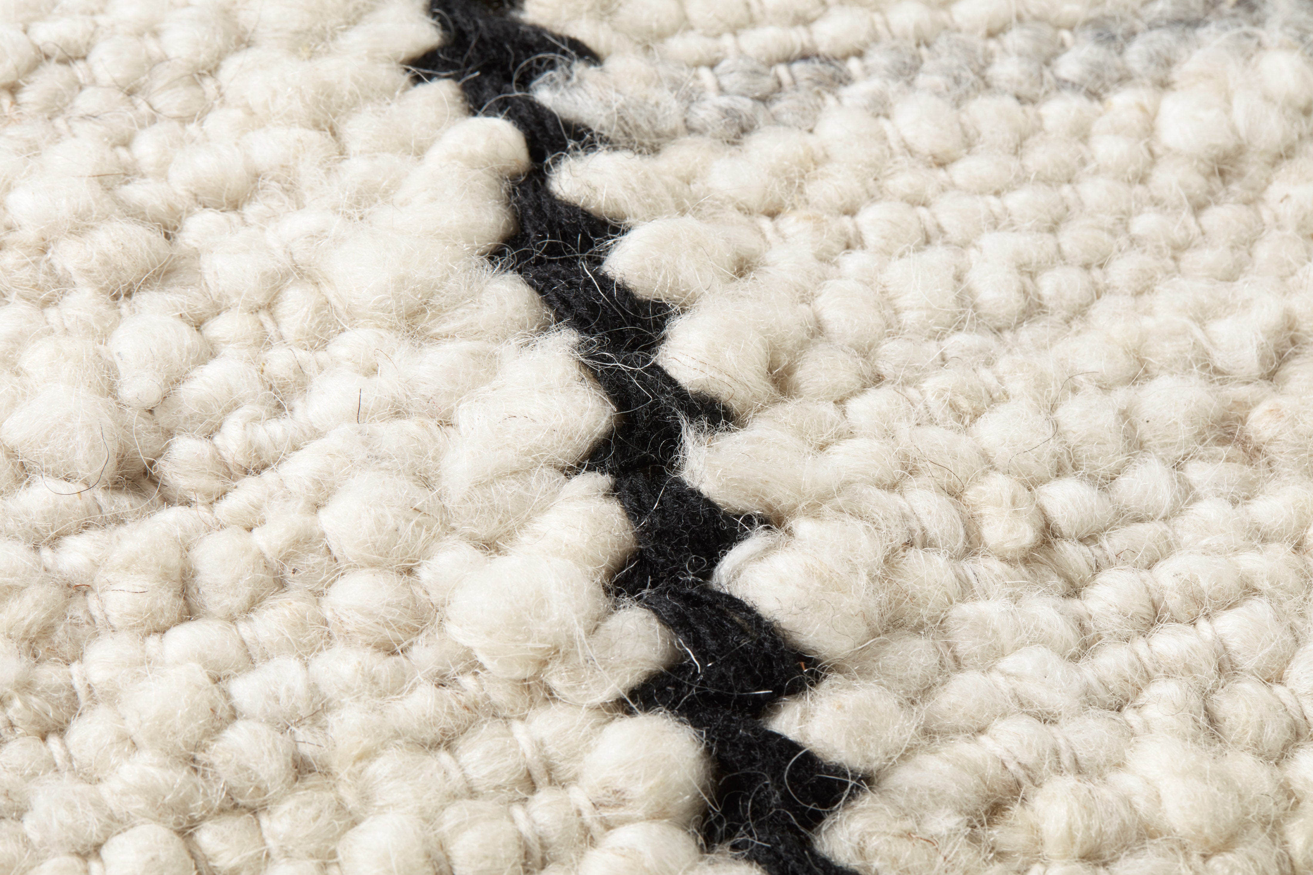 Amber Lewis x Loloi Carla Pillow - Ivory / Black (PAL0030)