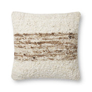 Amber Lewis x Loloi Marie Pillow - Ivory / Camel (PAL0031)