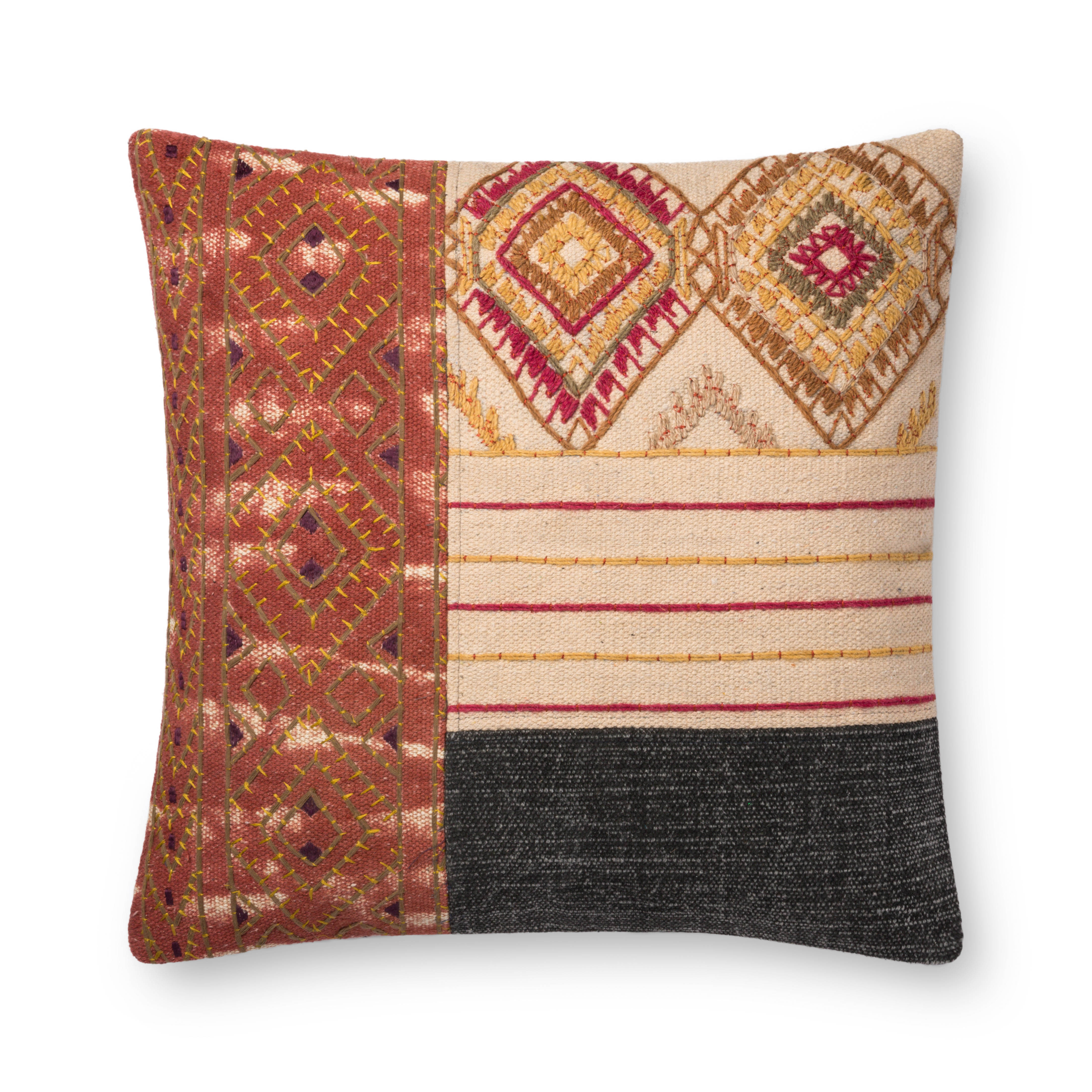 Loloi Pillow - Rust / Grey (P0679)