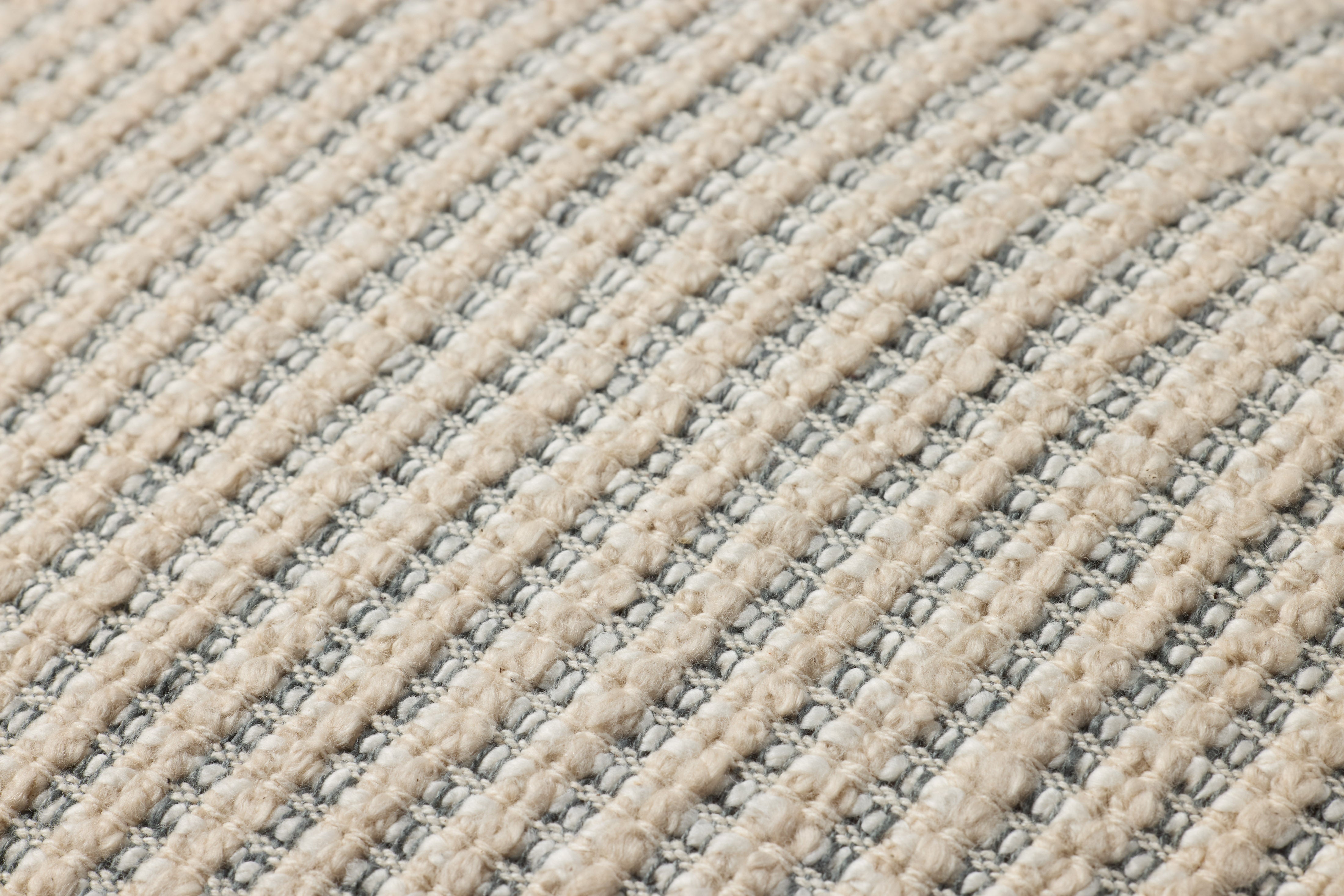 Amber Lewis x Loloi Oroville Pillow - Natural / Blue (PAL0051)